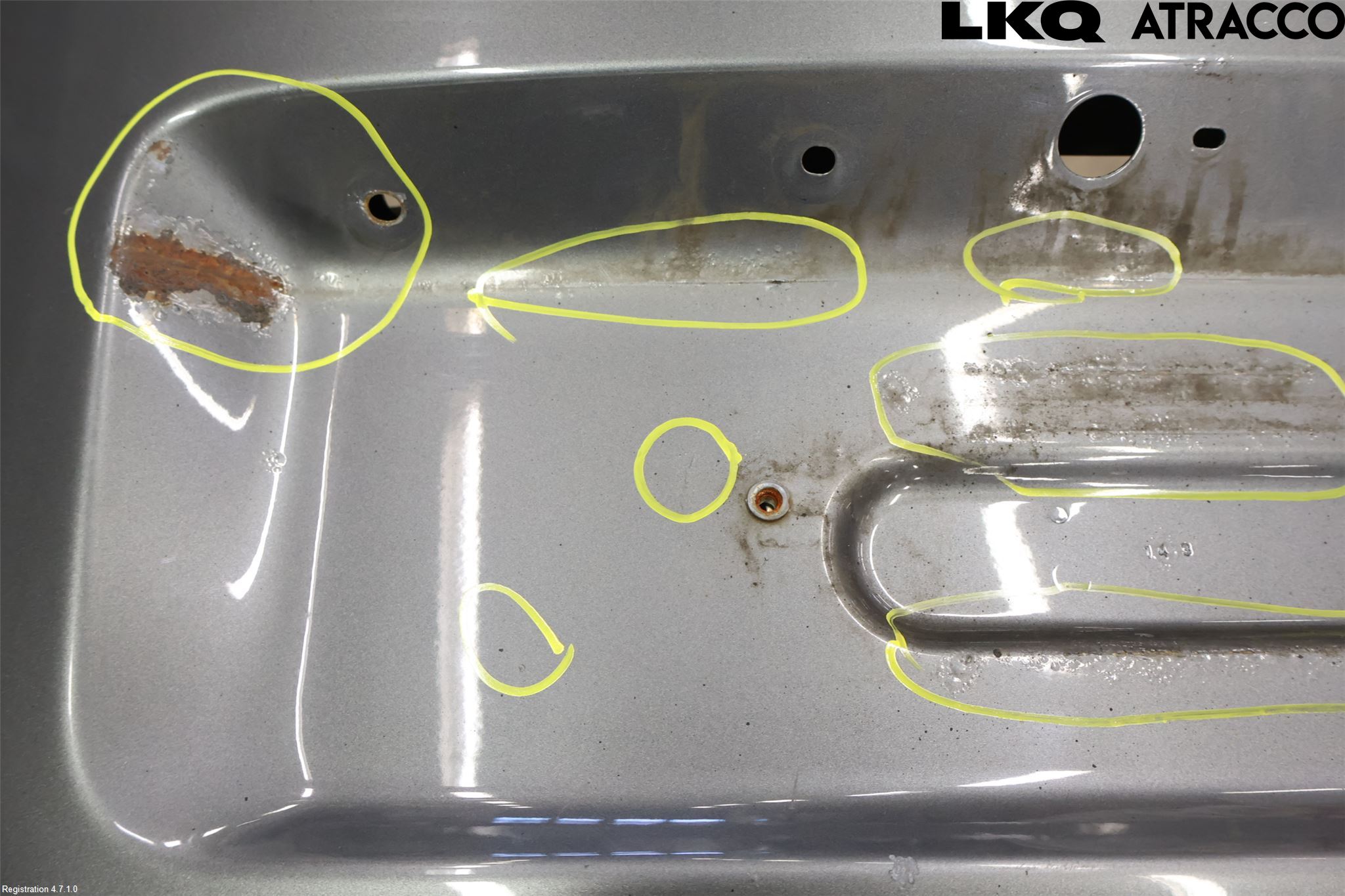 Volkswagen VW CADDY 11-15 Dörr Bak Van-Skåp Vänster