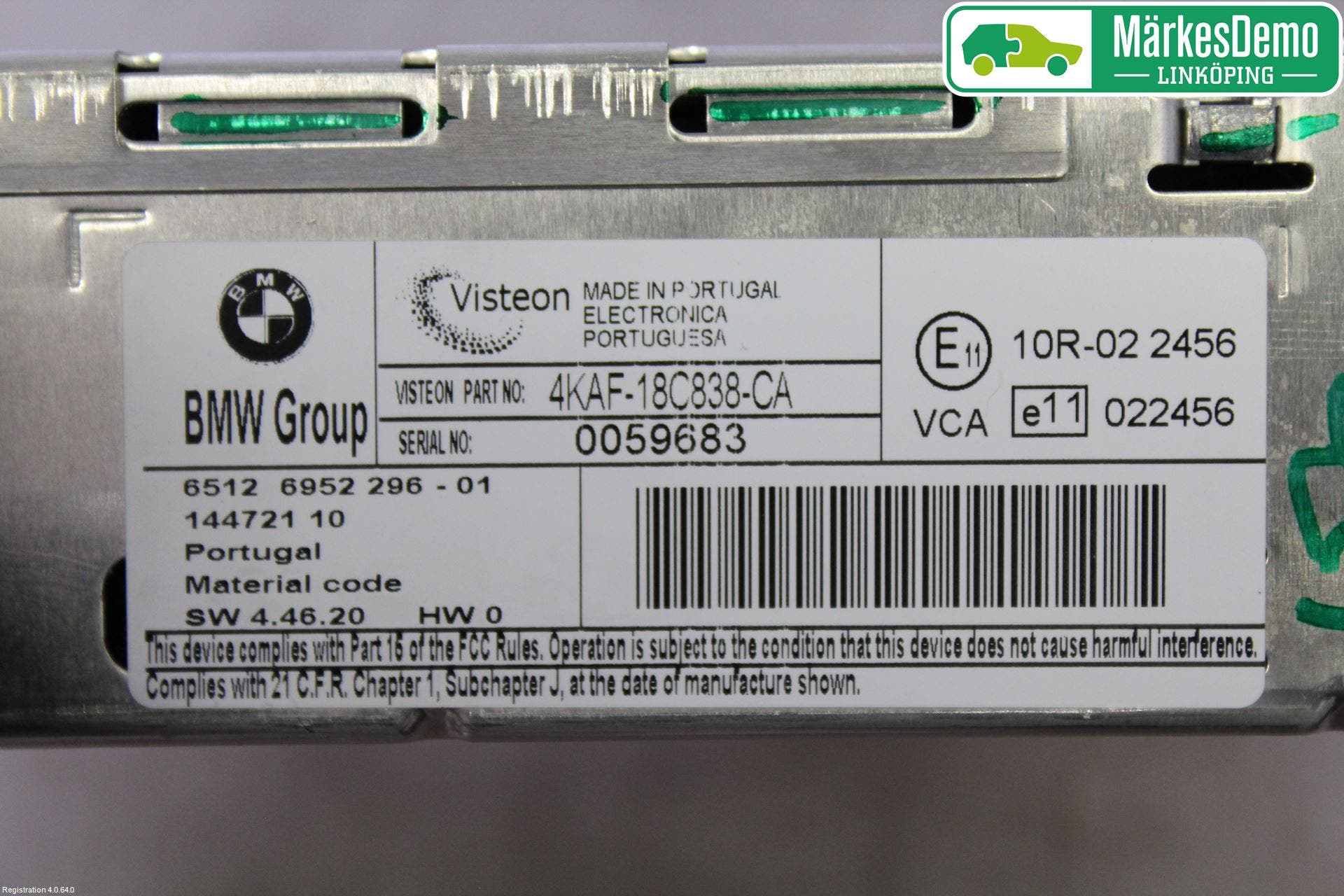 BMW 1 E87/81 5D/3D 03-11 Cd Radio - Multimediapanel