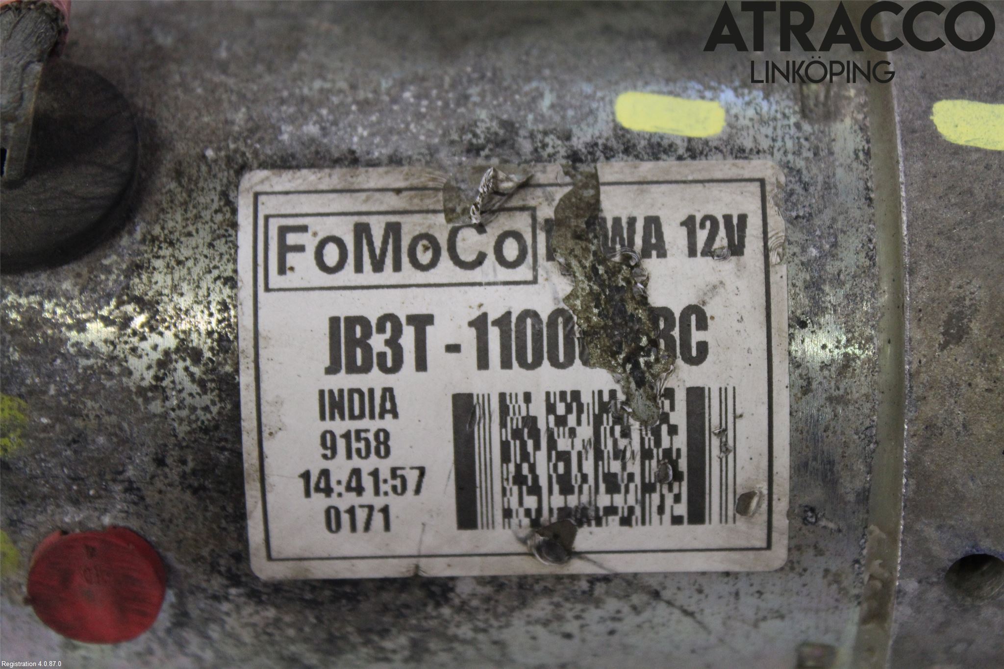 Ford RANGER EU 12-23 Startmotor Diesel