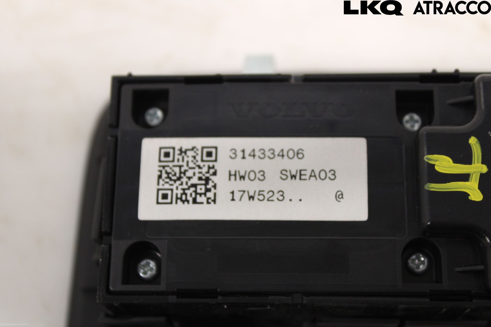 Volvo V60 19- Strömställare Elhiss