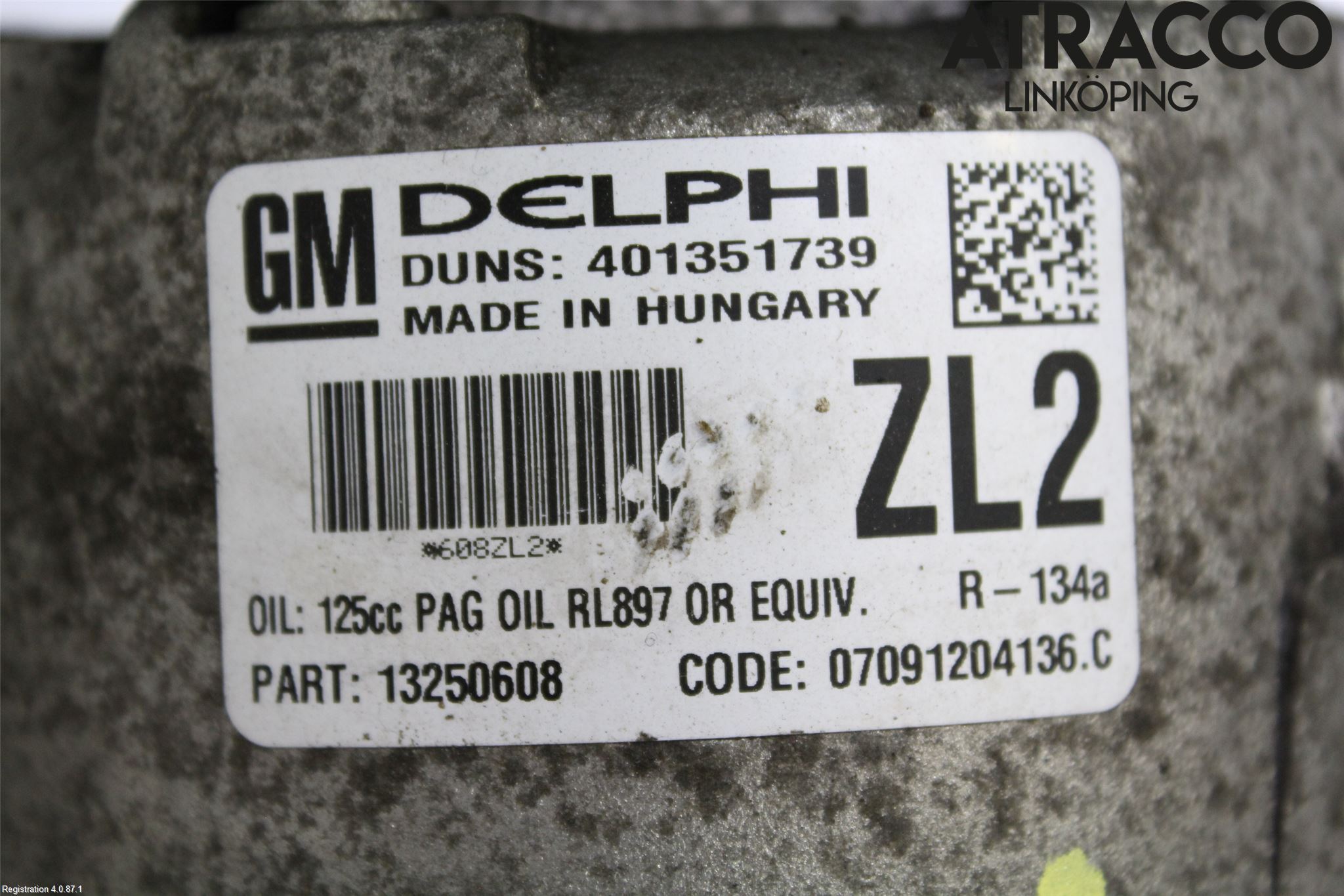 Opel ASTRA J 10-15 Ac Kompressor