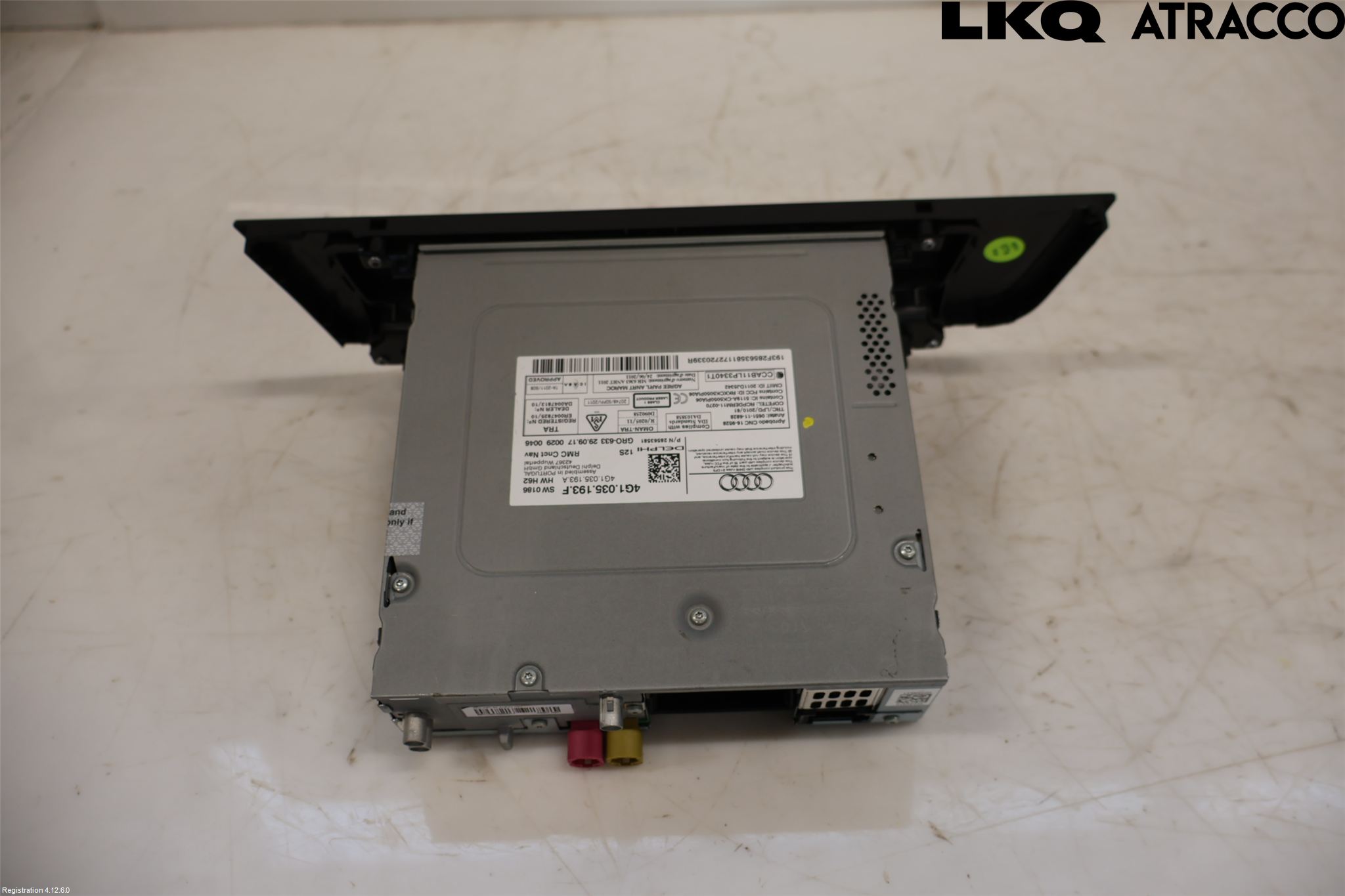 Audi A6/S6 4G 11-18 Cd Radio - Multimediapanel