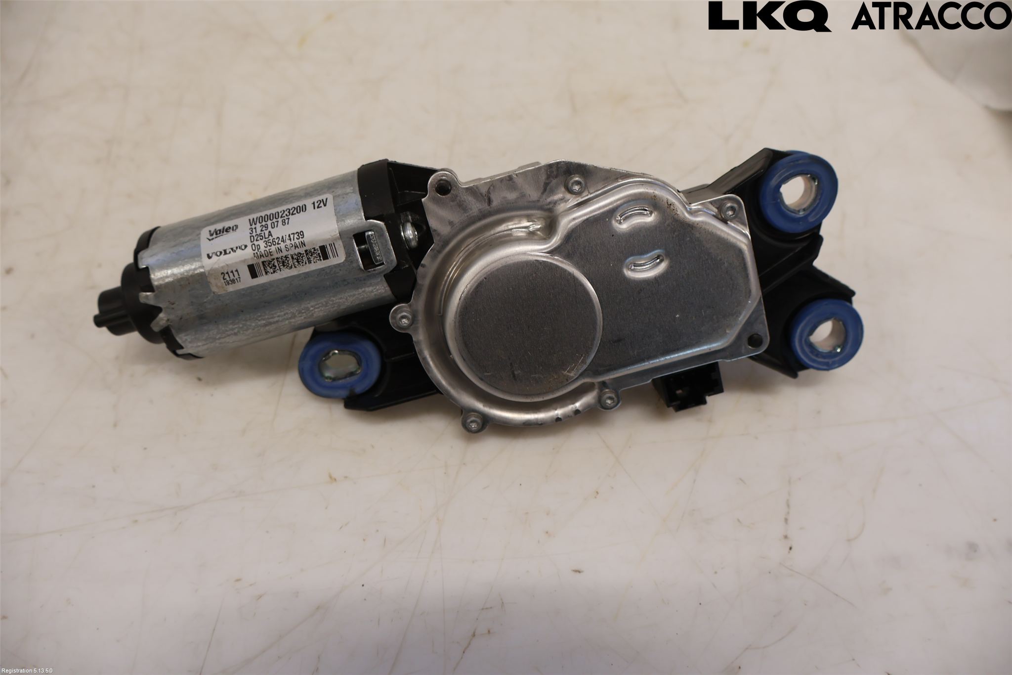 Volvo V70 08-13 Torkarmotor Baklucka