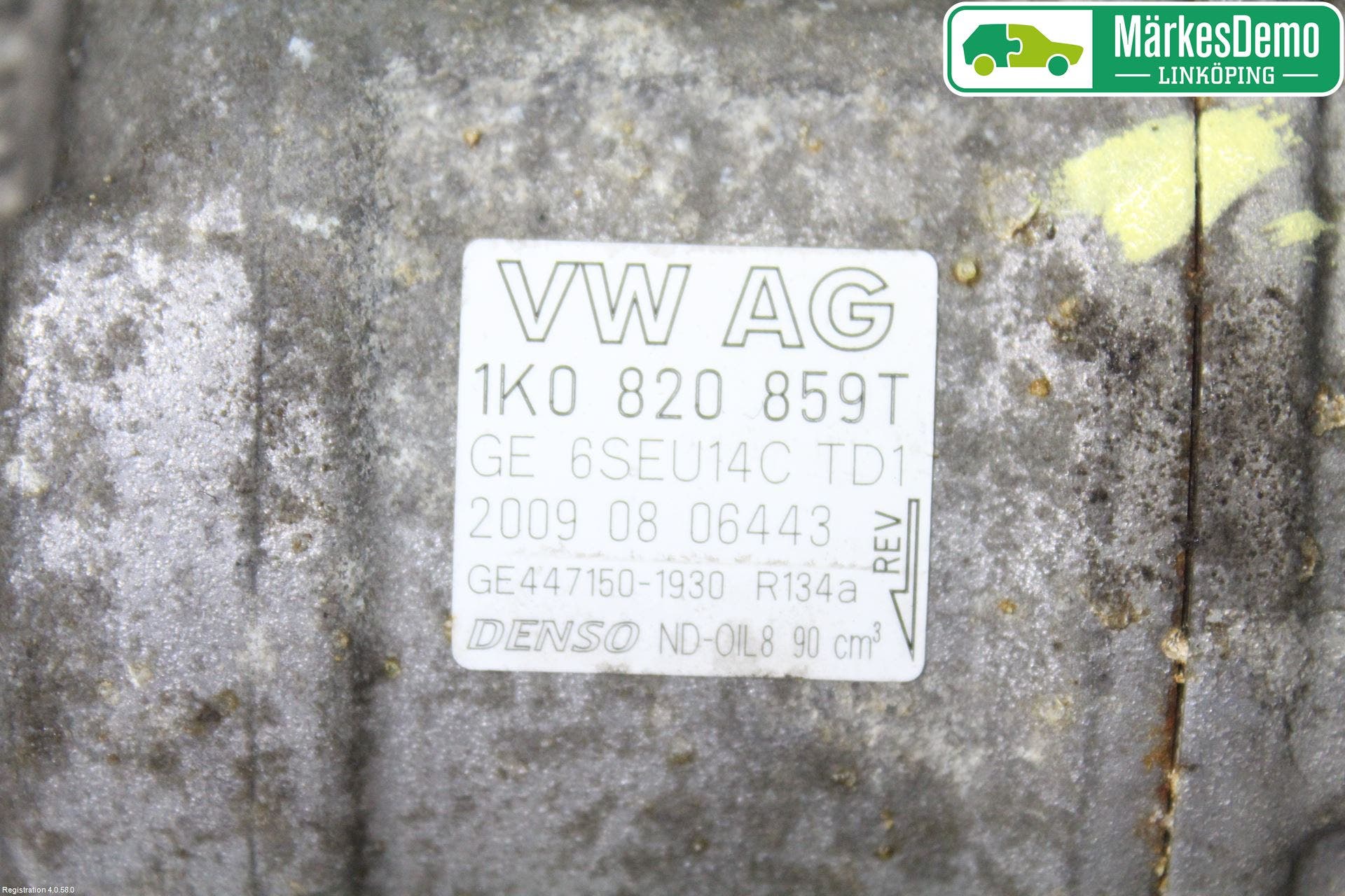 Skoda OCTAVIA (1Z) 05-13 Ac Kompressor