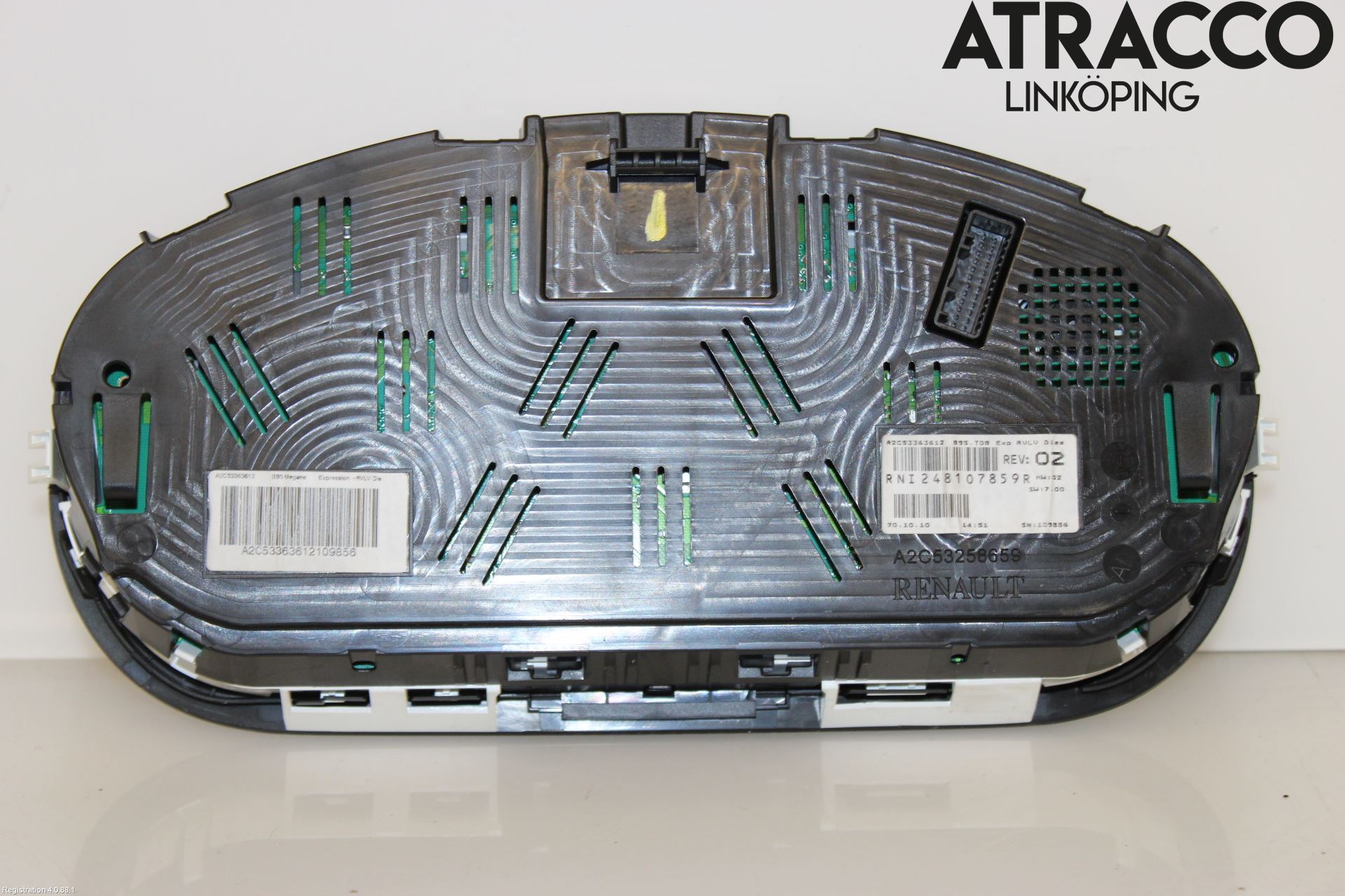 Renault MEGANE III 09-15 Instrument Komb