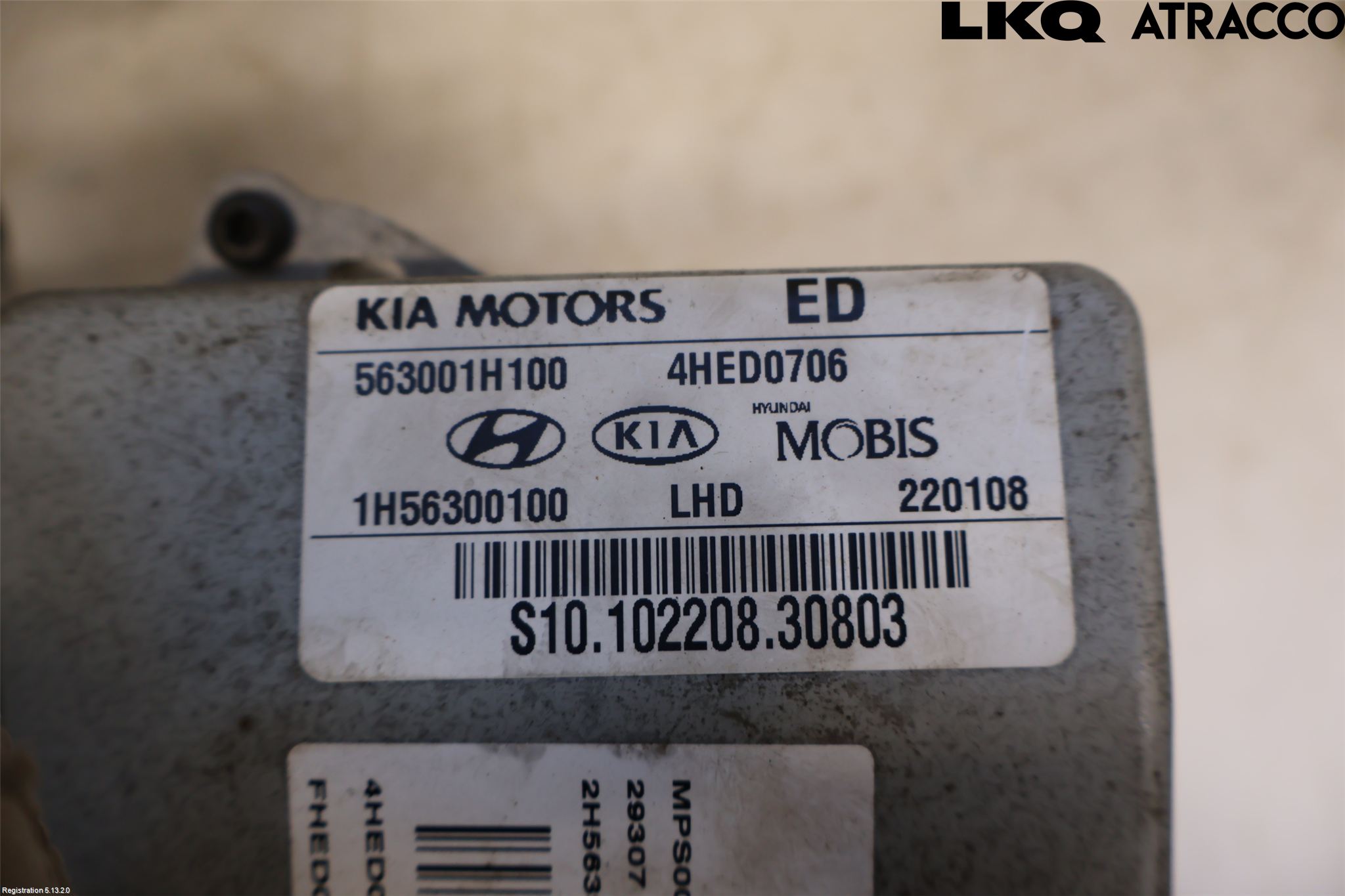 Kia CEED 06-12 Rattaxelagg Med Inb Servo