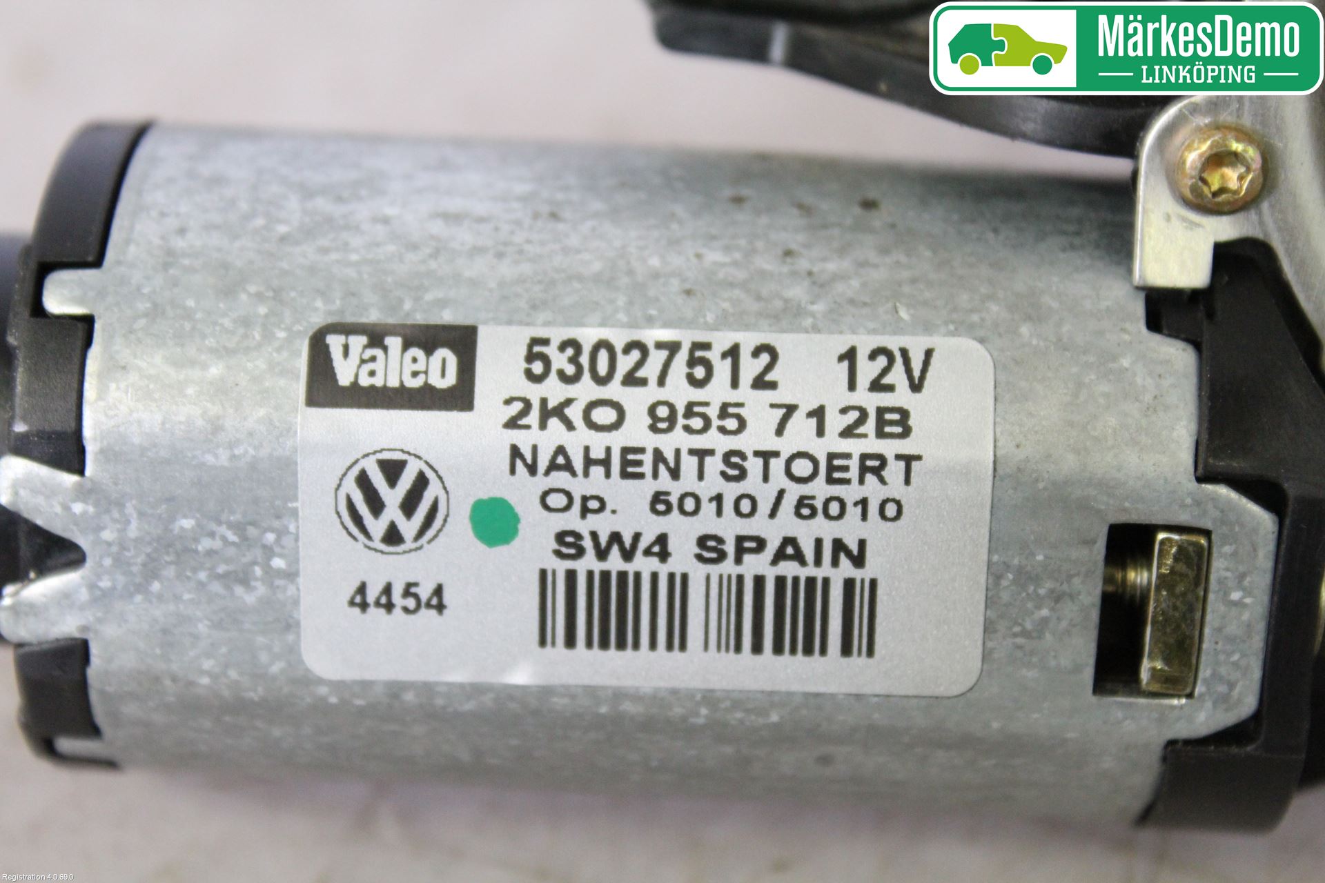 Volkswagen VW CADDY      04-10 Torkarmotor Baklucka