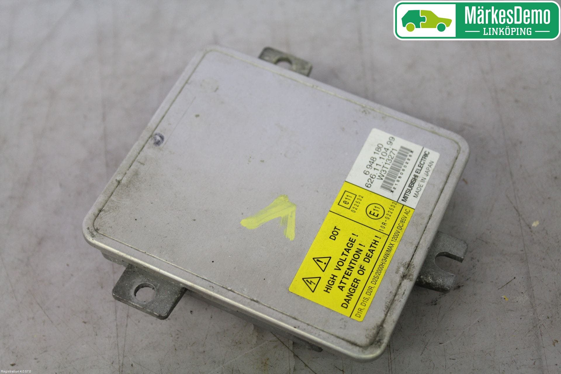 Volvo V70 08-13 Styrenhet Strålkastare