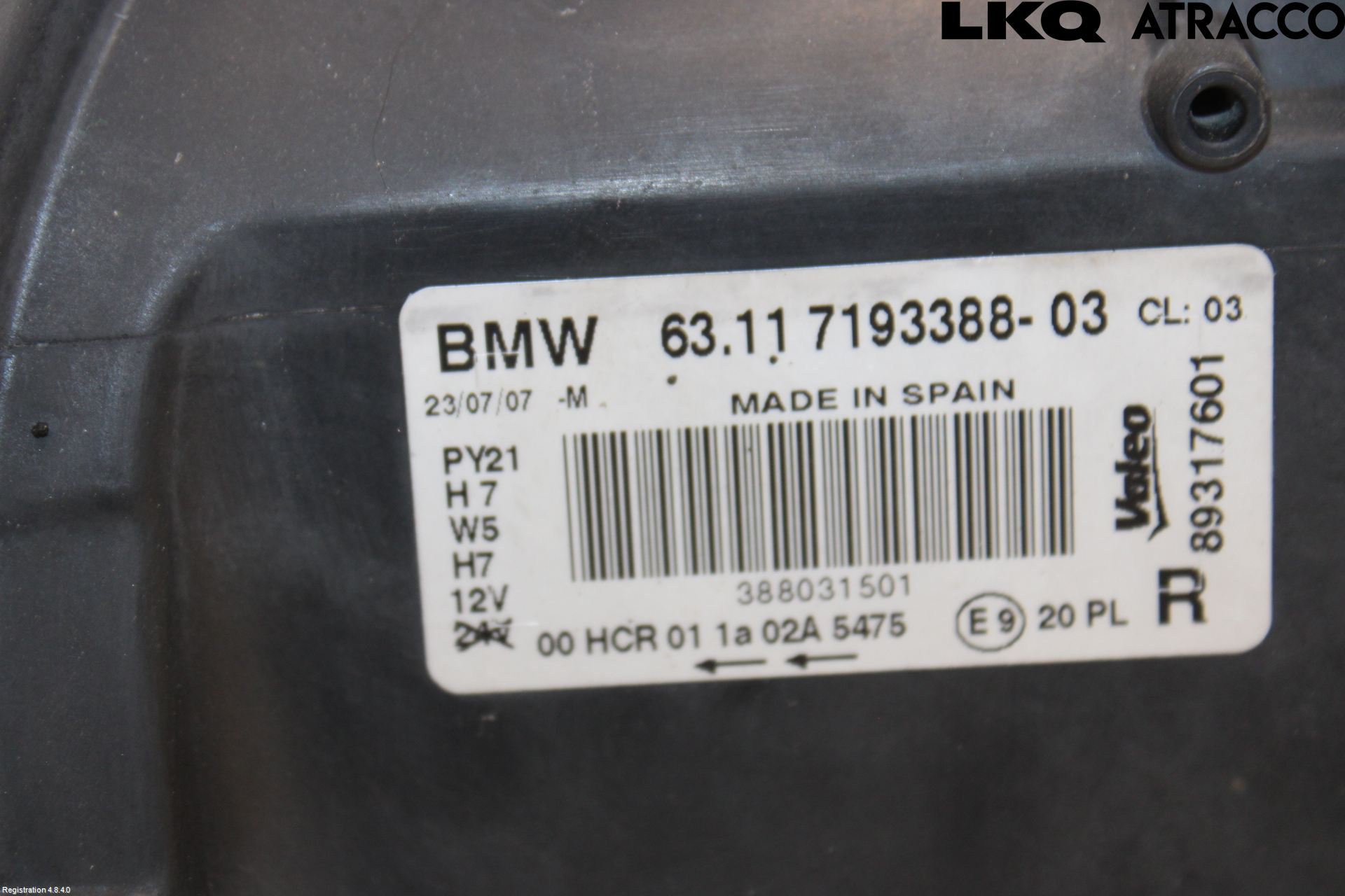 BMW 1 E87/81 5D/3D 03-11 Strålkastare Höger