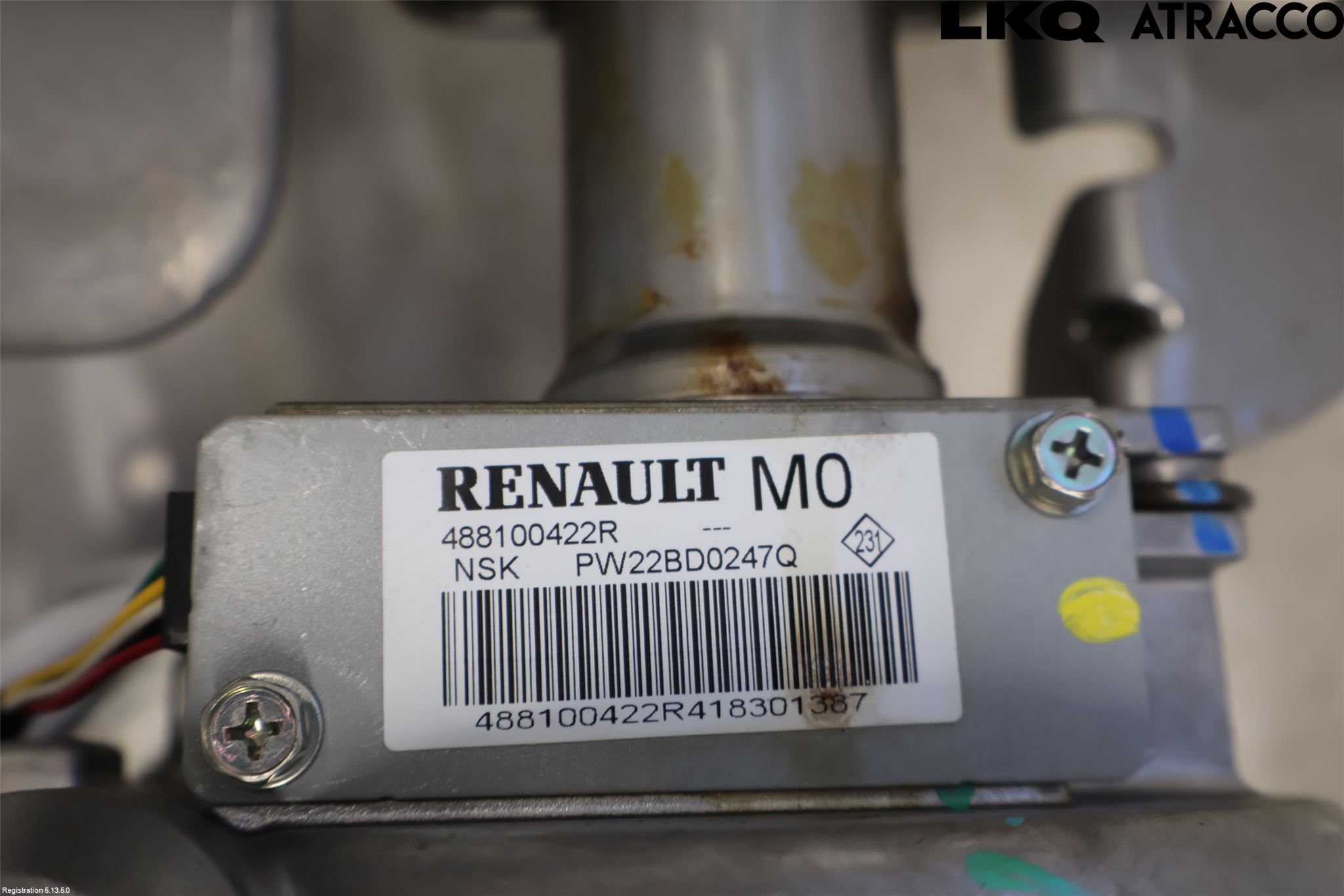 Renault MEGANE IV 16-23 Rattaxelagg Med Inb Servo
