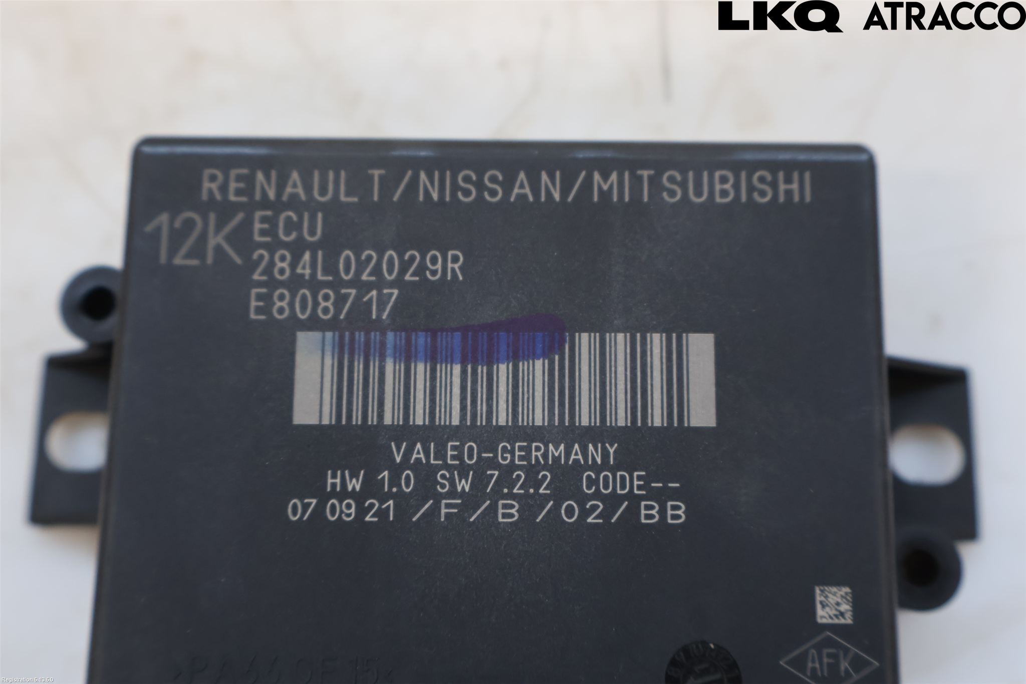 Nissan QASHQAI 21- Styrenhet Parkeringshjälp