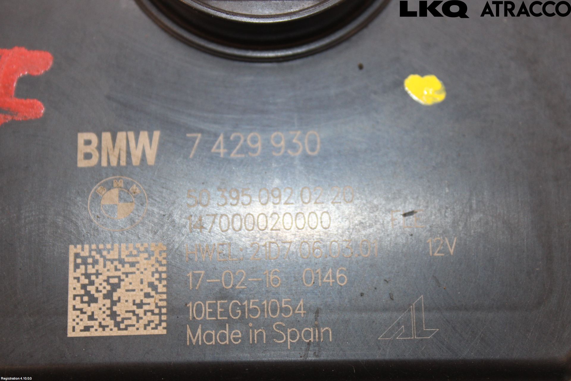 BMW i3 I01 13-22 Styrenhet Strålkastare