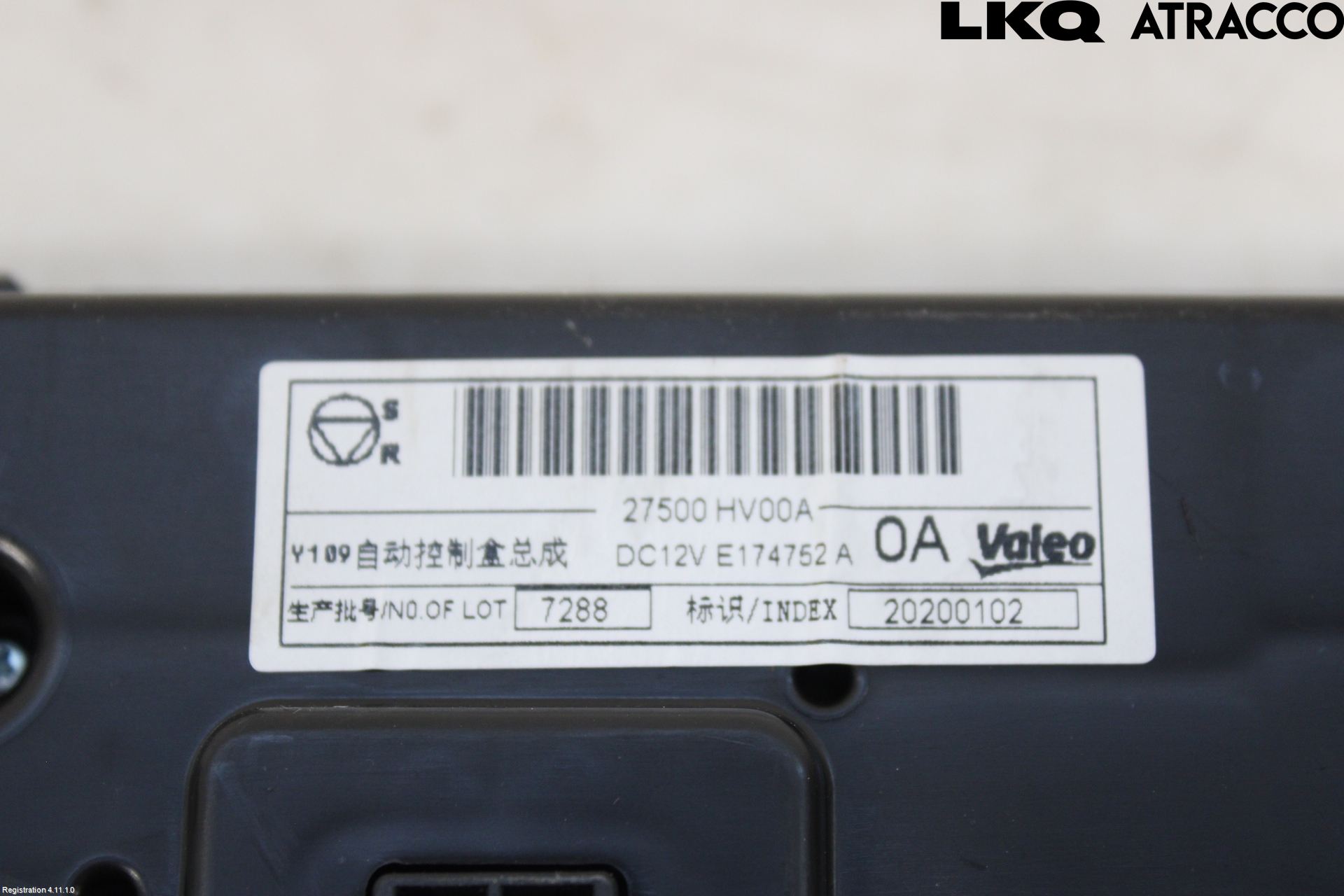 Nissan QASHQAI 17-21 Ac Styrenhet Ac Manöveren
