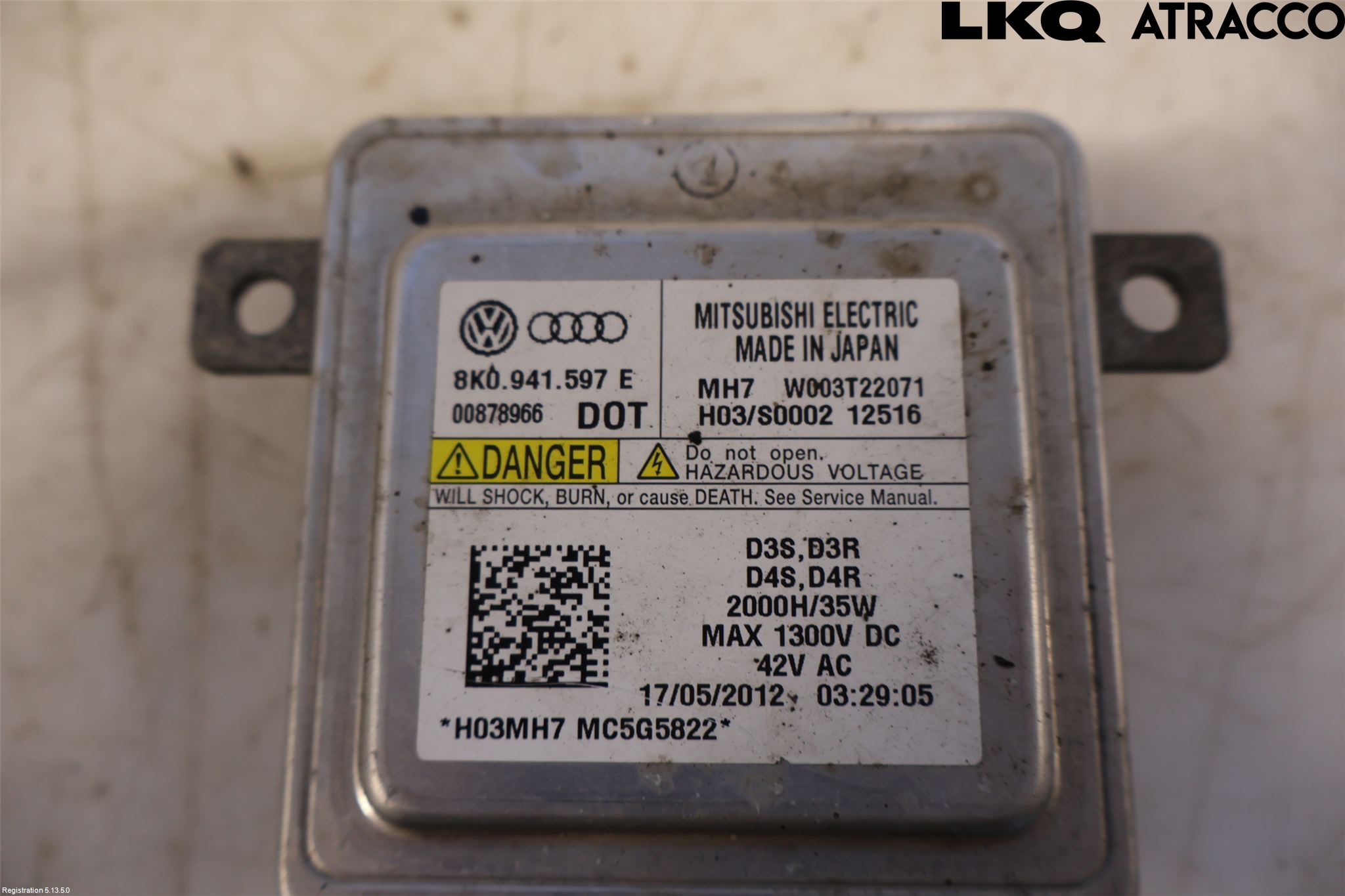 Audi A4 12-15 Styrenhet Strålkastare