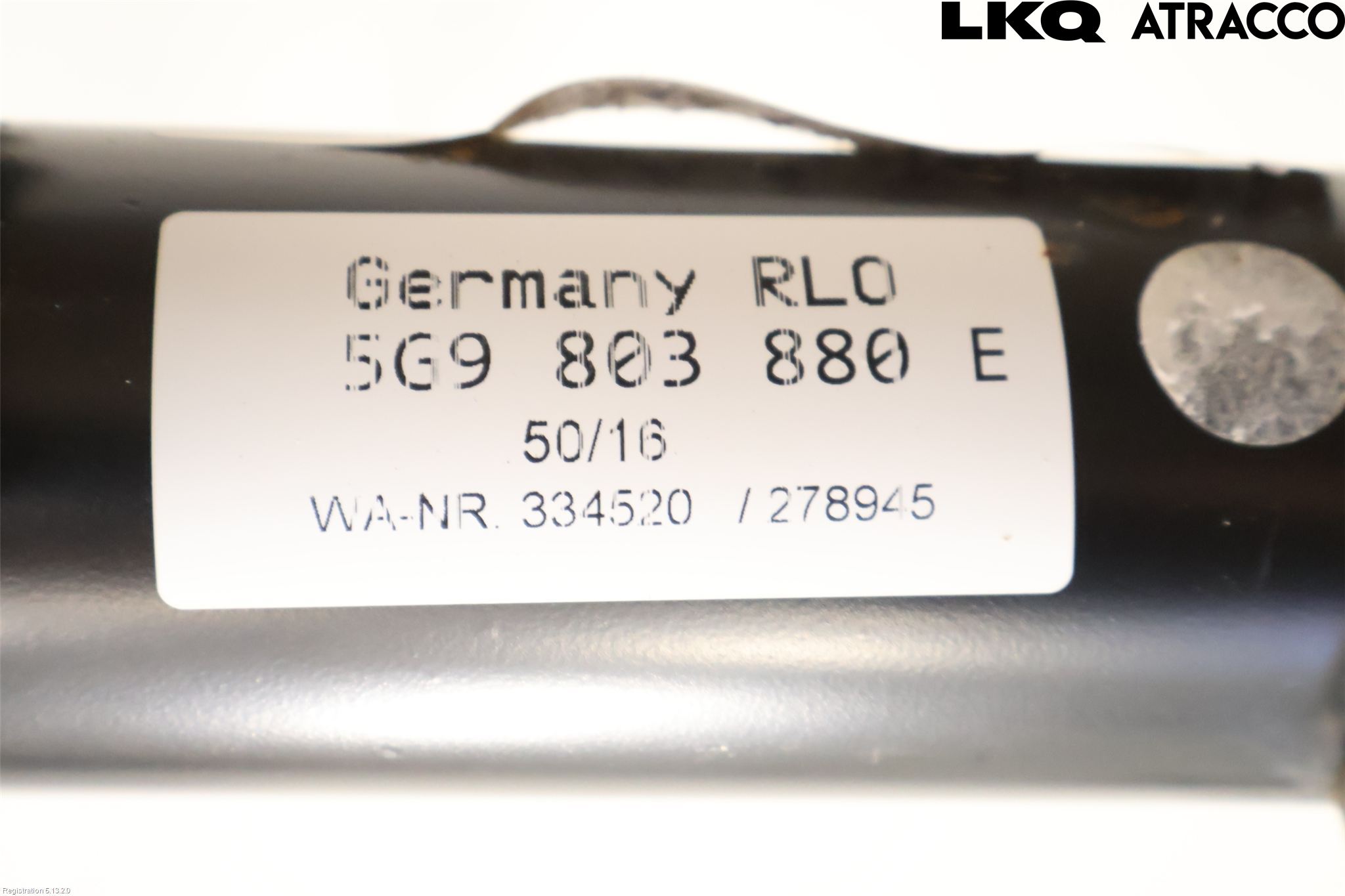 Volkswagen VW GOLF / E-GOLF VII 13-20 Dragkrok