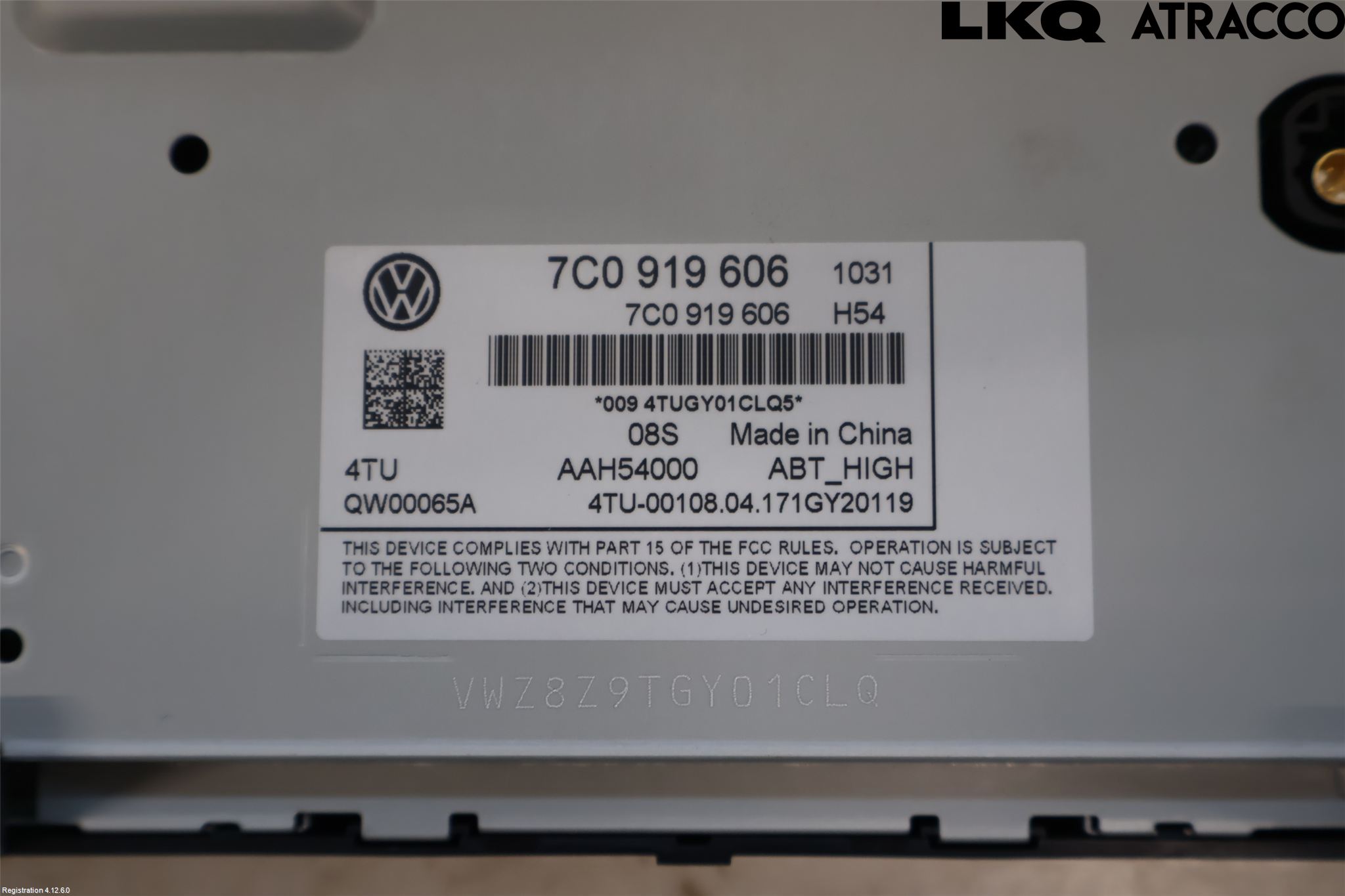 Volkswagen VW TIGUAN 16-24 Cd Radio - Multimediapanel