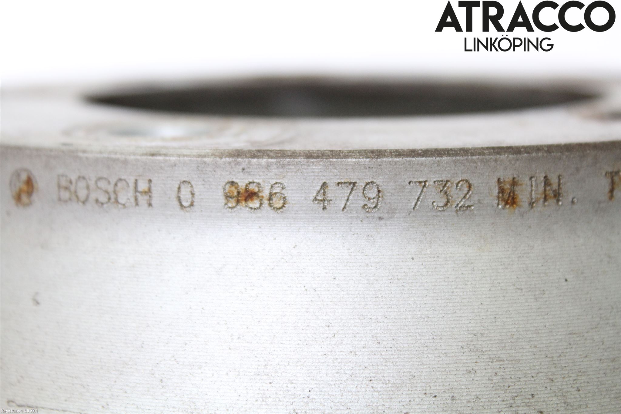 Porsche PANAMERA 09- Bromsskiva Bak