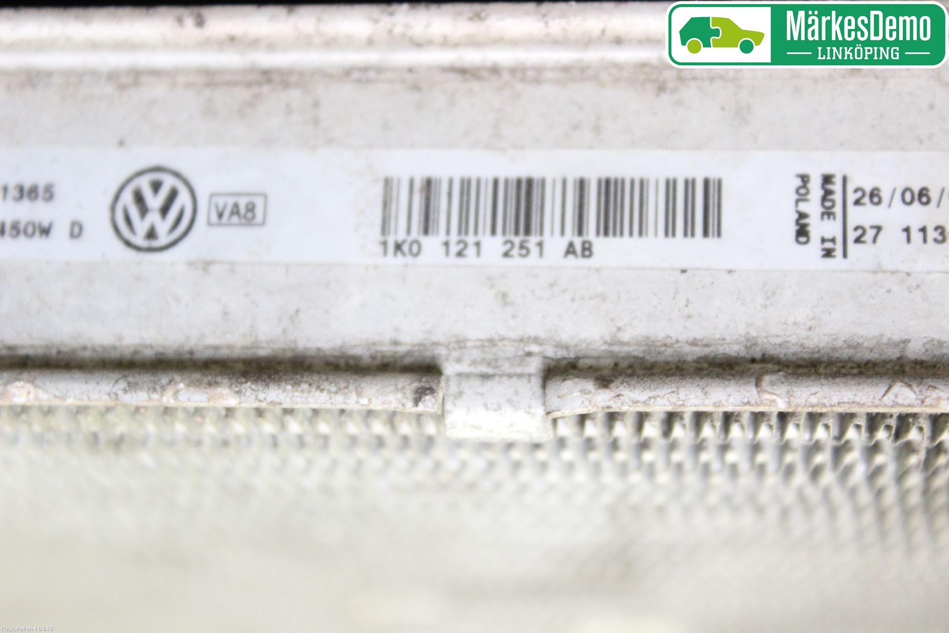 Volkswagen VW PASSAT 05-11 Kylare Aut