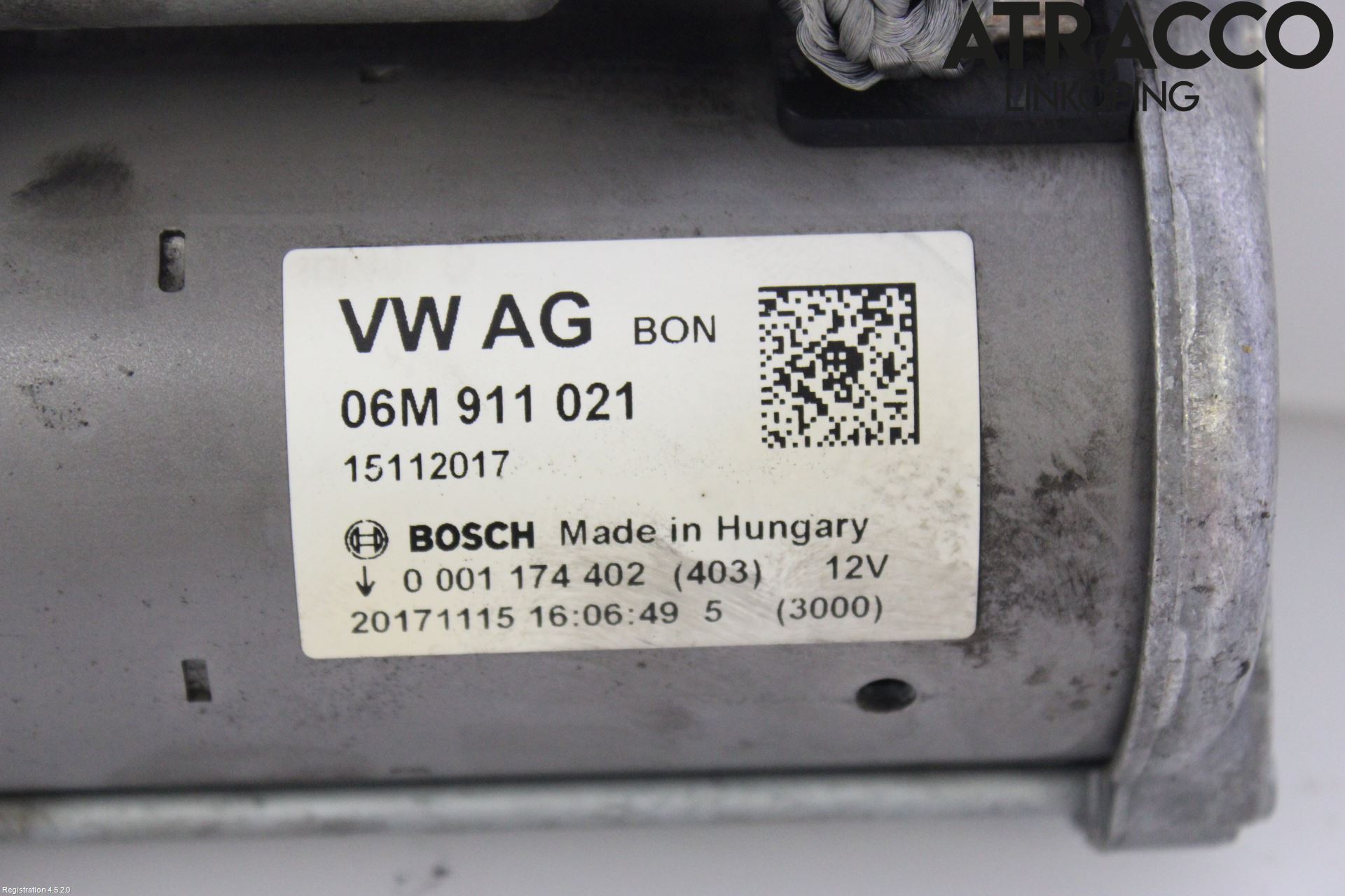 Audi A4/S4 B9 16-19 Startmotor