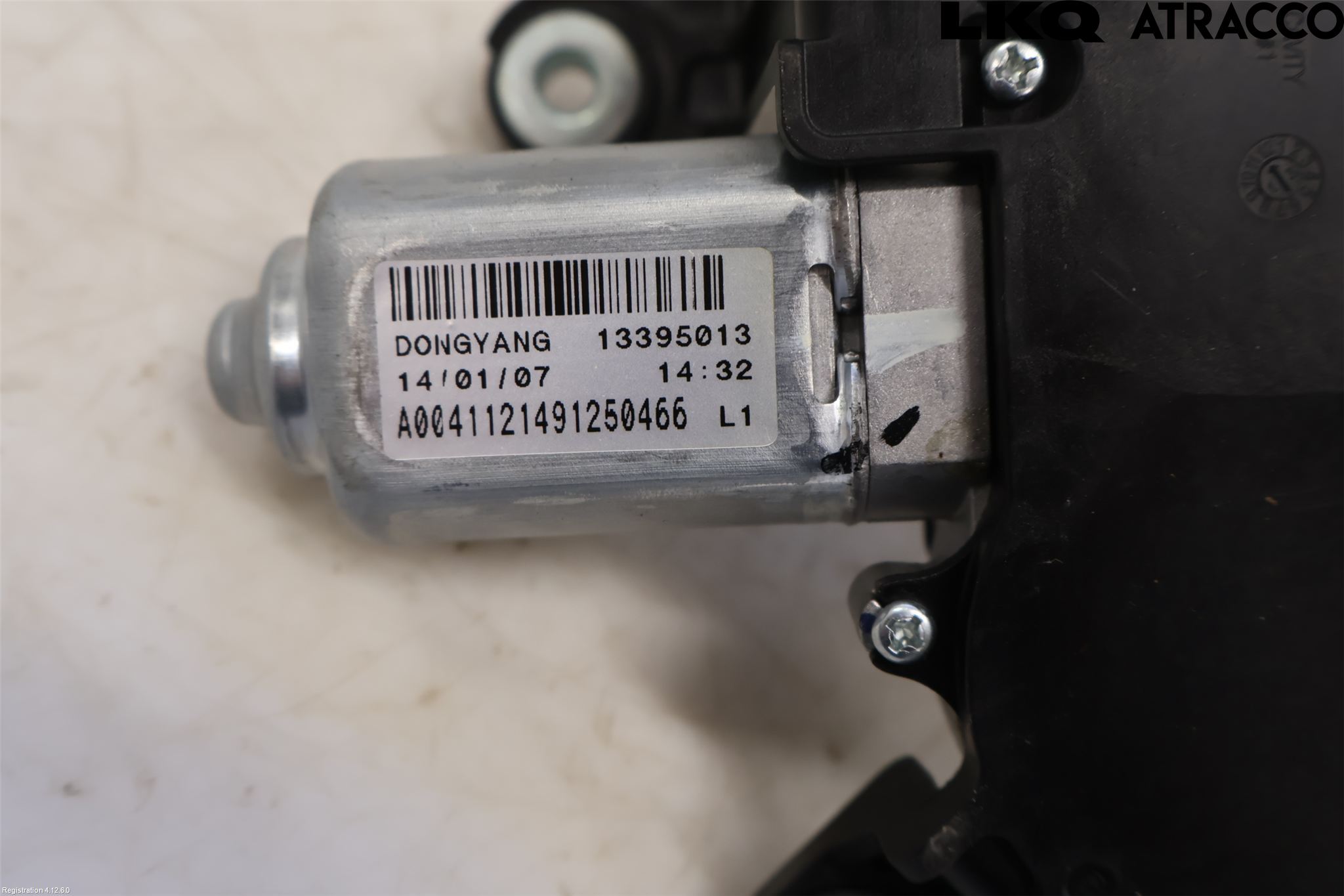 Opel ASTRA J 10-15 Torkarmotor Baklucka