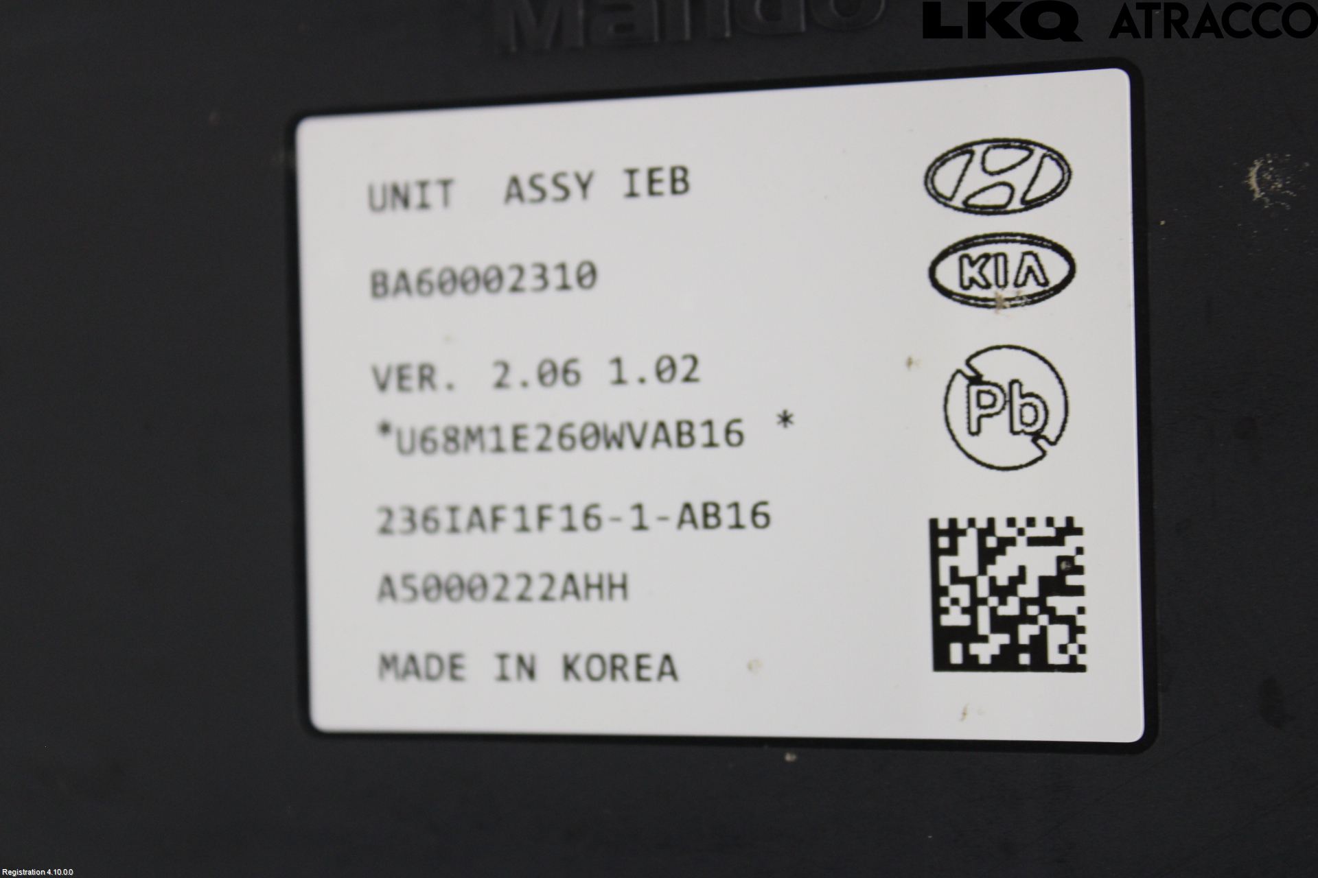 Hyundai TUCSON 05- Abs Hydraulaggregat