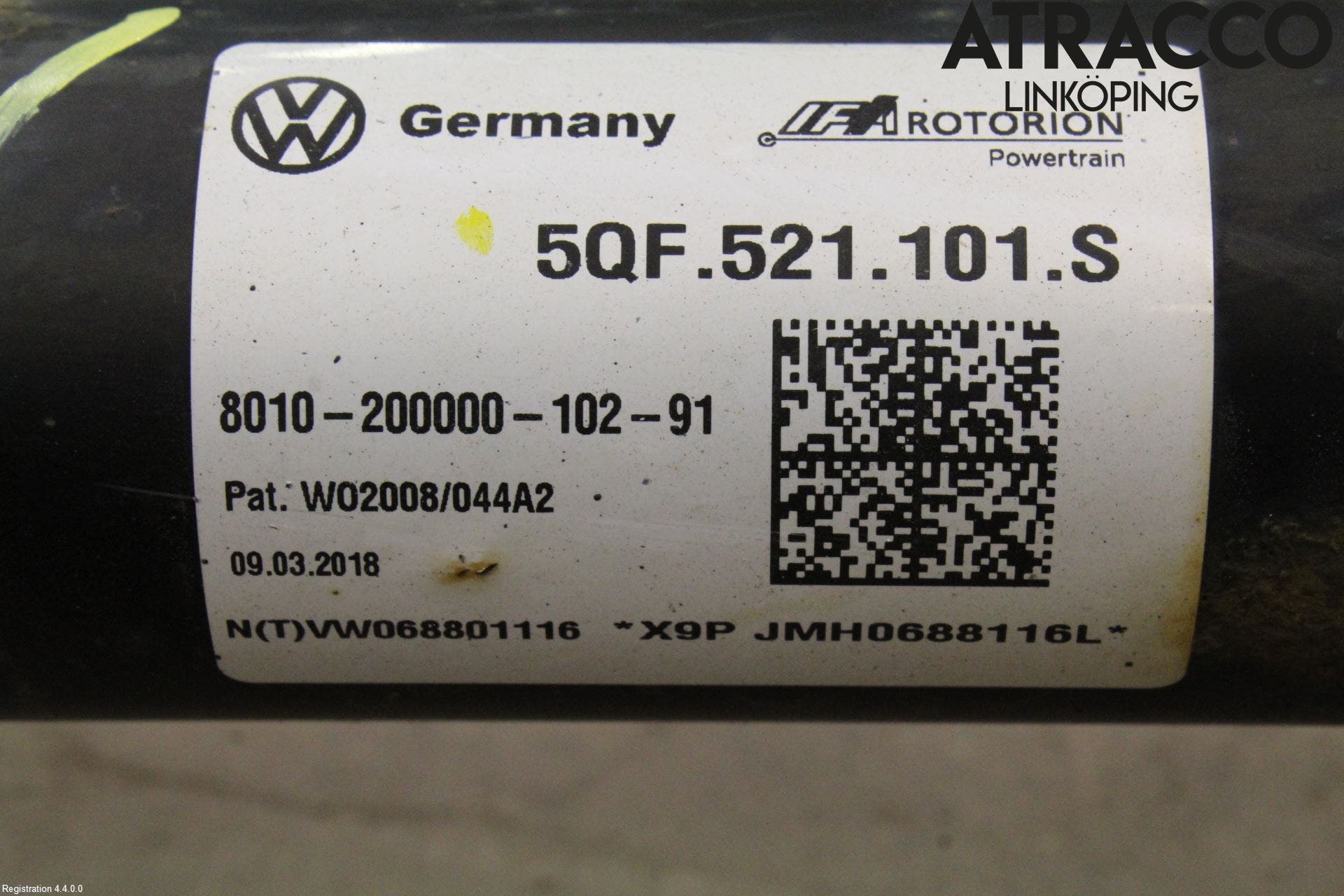 Skoda KODIAQ 17-24 Mellanaxel Komp