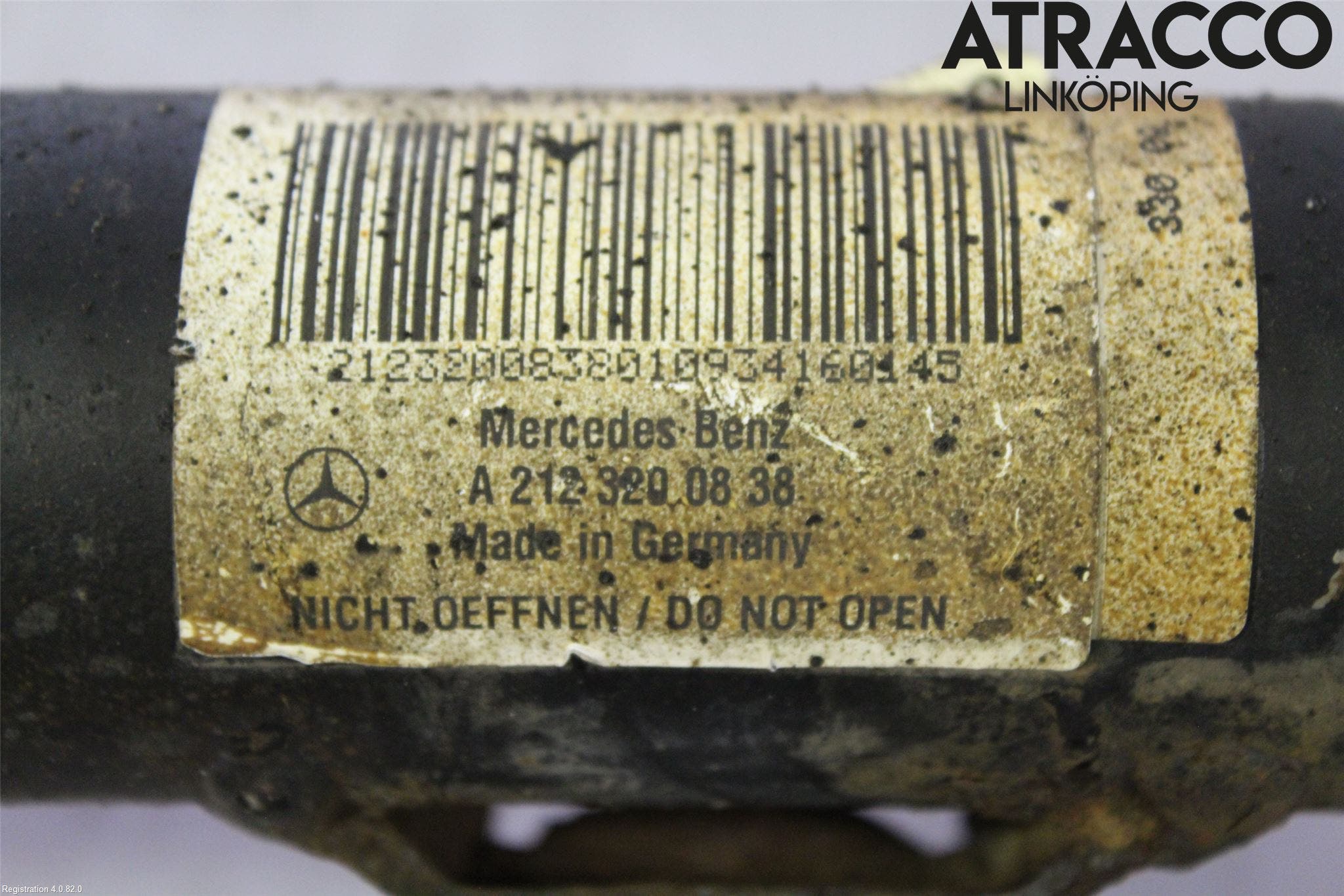 Mercedes-Benz MB E-KLASS (W212) 09-16 Fjäderben Fram Vänster