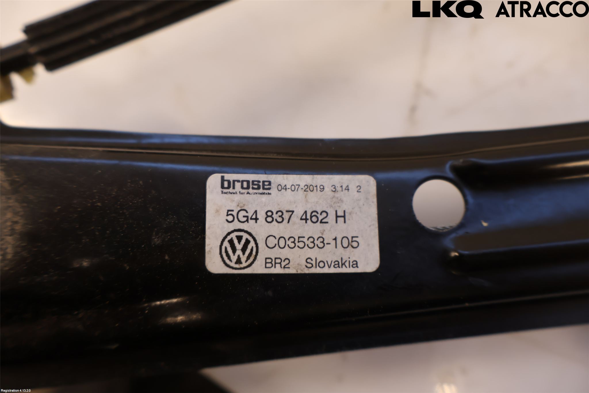 Volkswagen VW GOLF / E-GOLF VII 13-20 Fönsterhissmekanism