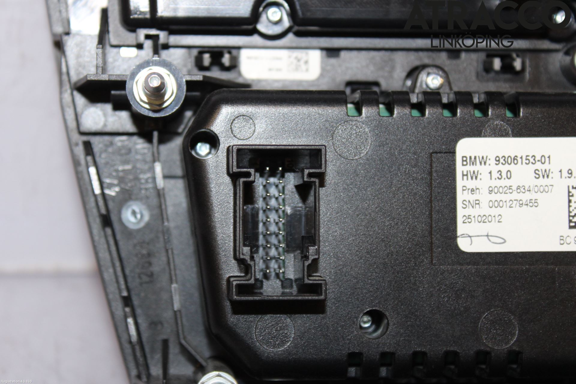 BMW 5 F10/F11/F18 09-17 Ac Styrenhet Ac Manöveren