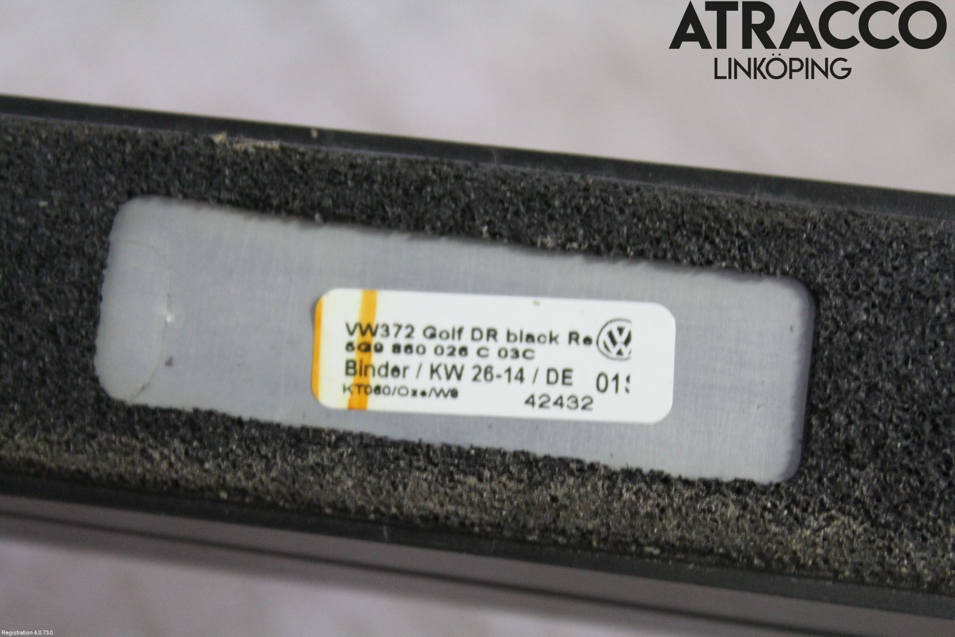 Volkswagen VW GOLF / E-GOLF VII 13-20 Takreling-Takräcke