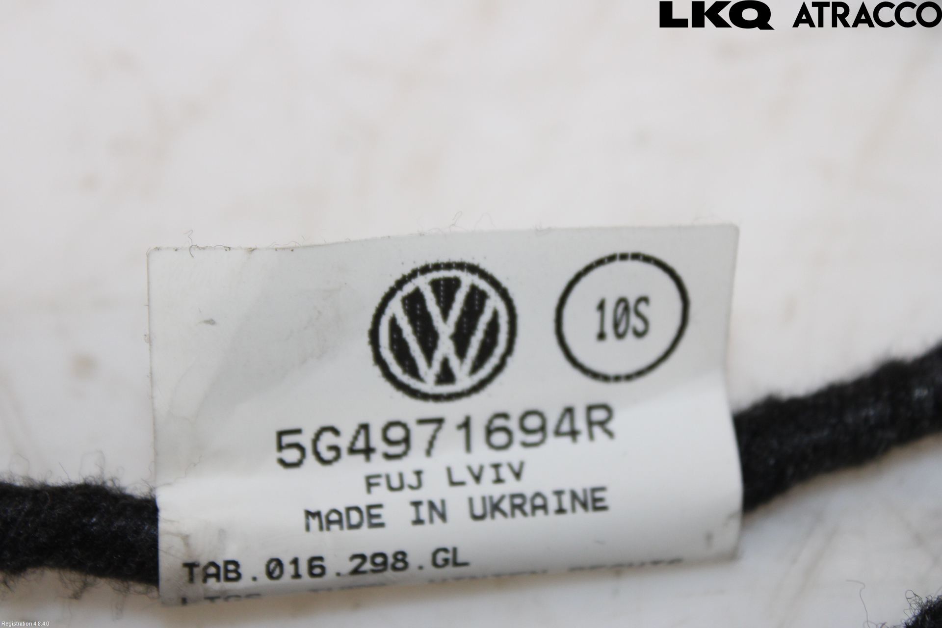 Volkswagen VW GOLF / E-GOLF VII 13-20 Kabelhärva