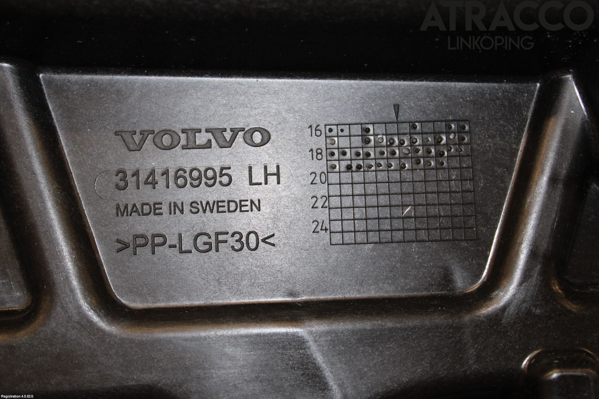 Volvo XC60 18- Fönsterhissmekanism