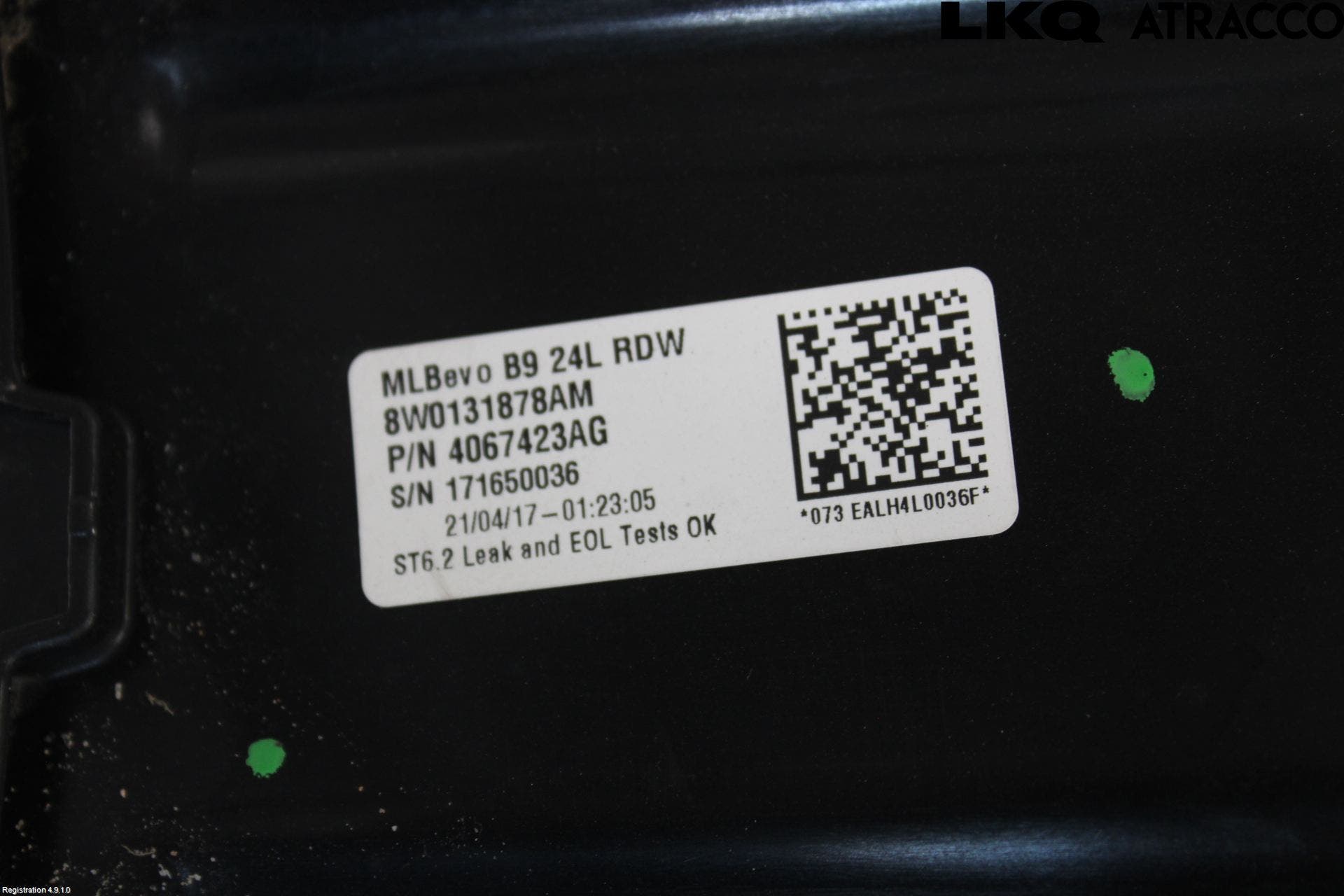 Audi A4/S4 B9 16-19 Adblue Tank