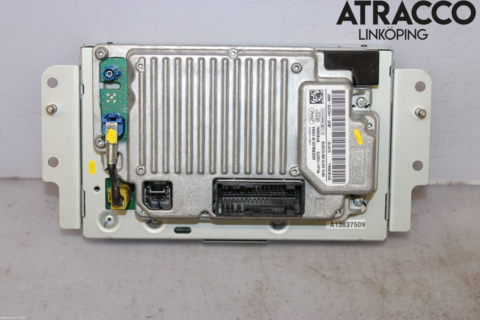 Ford RANGER EU 12-23 Multifunktionsdisplay