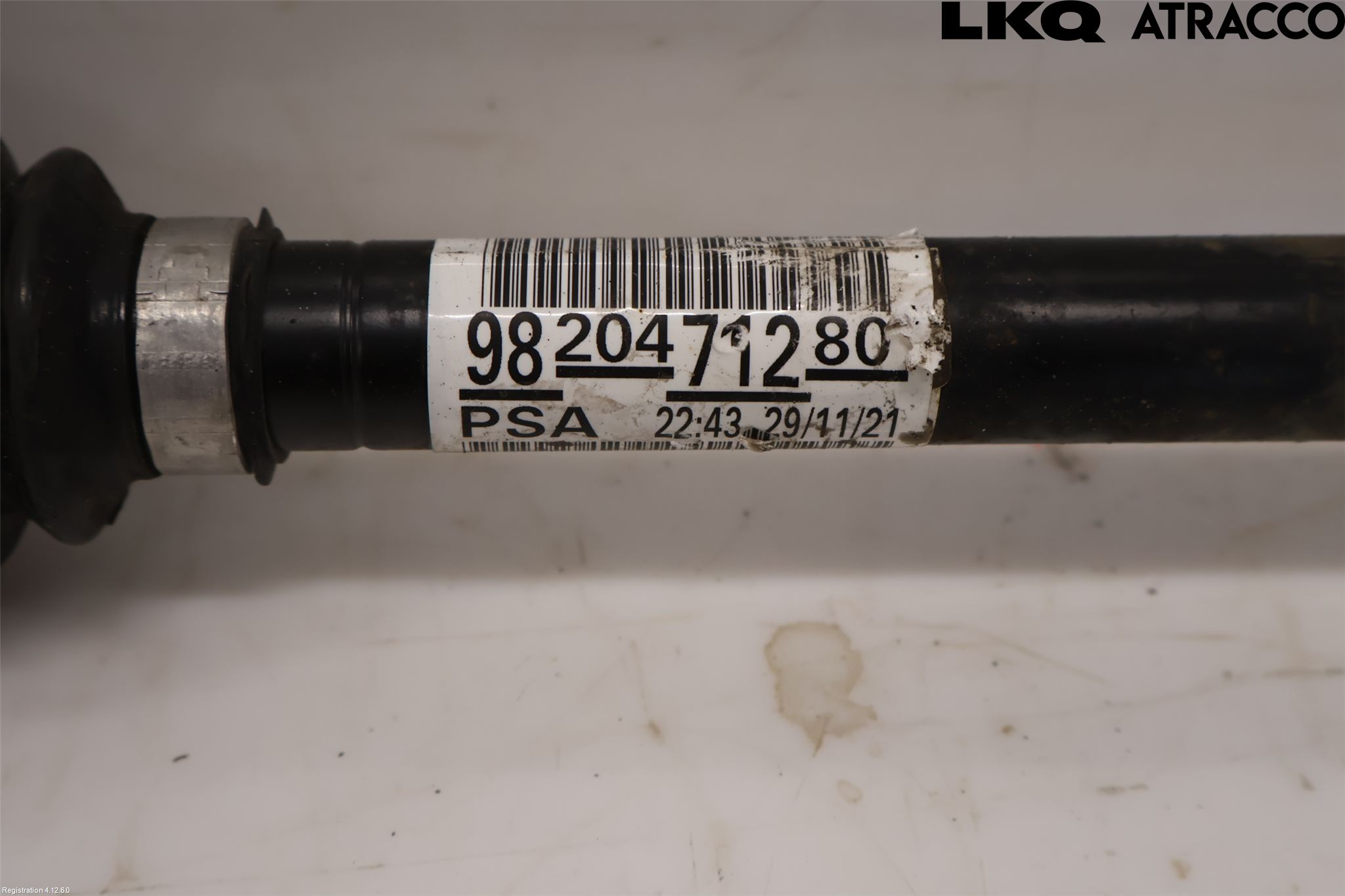 Citroen BERLINGO/E-BERLINGO 19- Drivaxel Fram Vänster