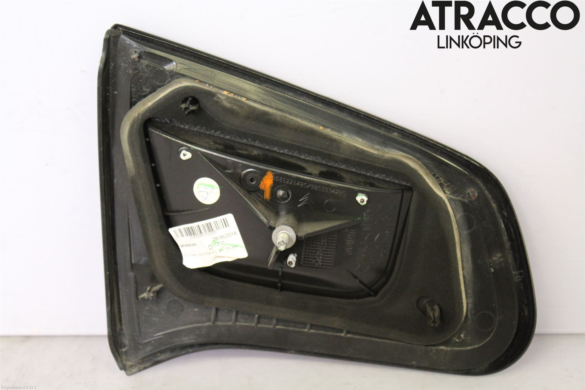 Citroen C3 10-17 Bakljus Lucka Hö