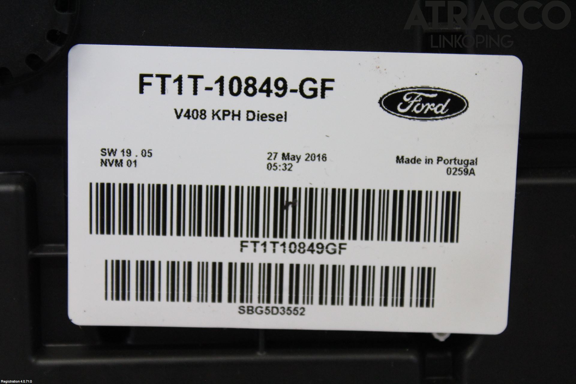 Ford TRANSIT/TOURNEO CONNECT 13-22 Instrument Komb