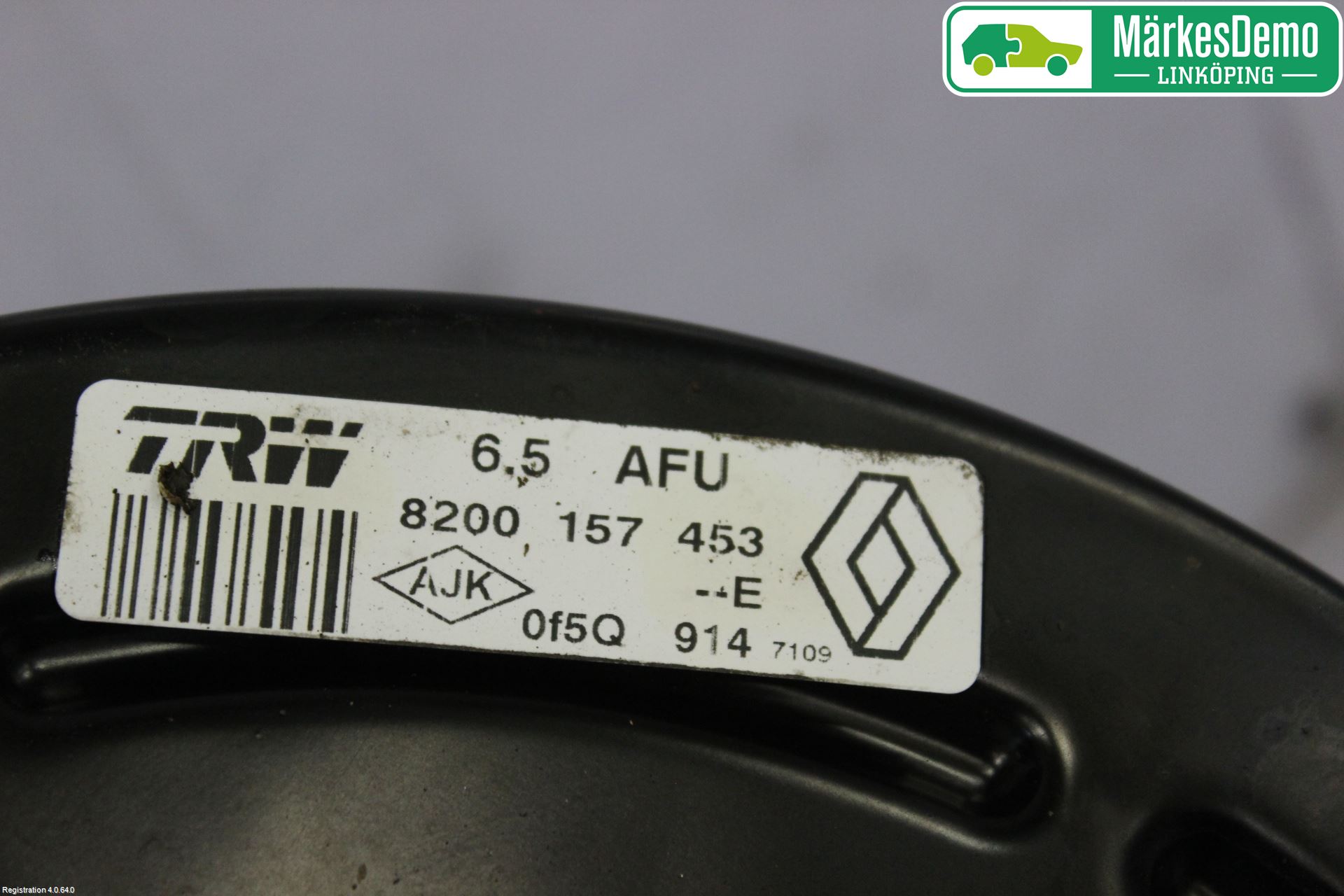 Renault SCÉNIC/GRAND 03-06 Bromsservo