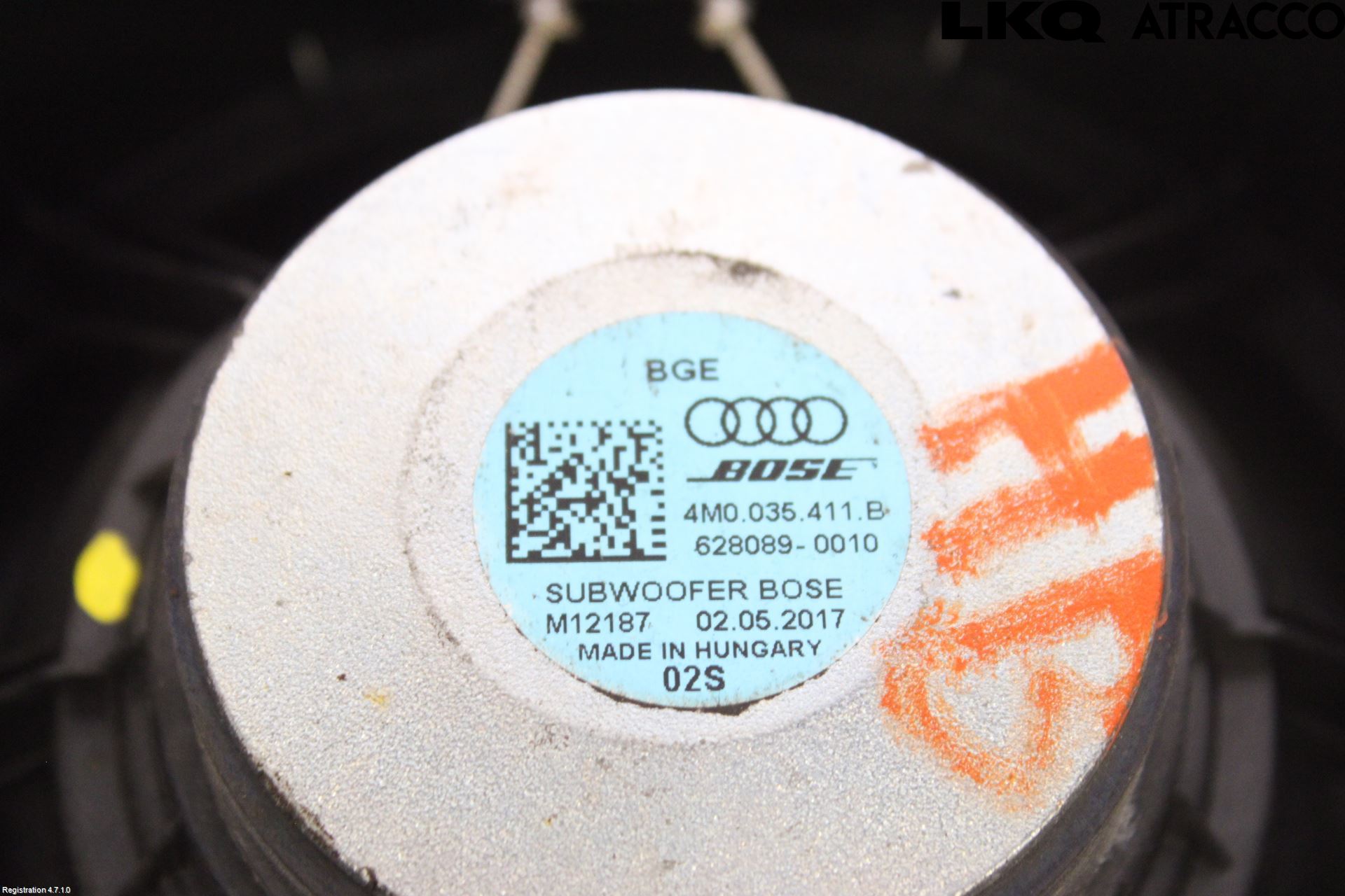 Audi Q7/SQ7 Högtalare