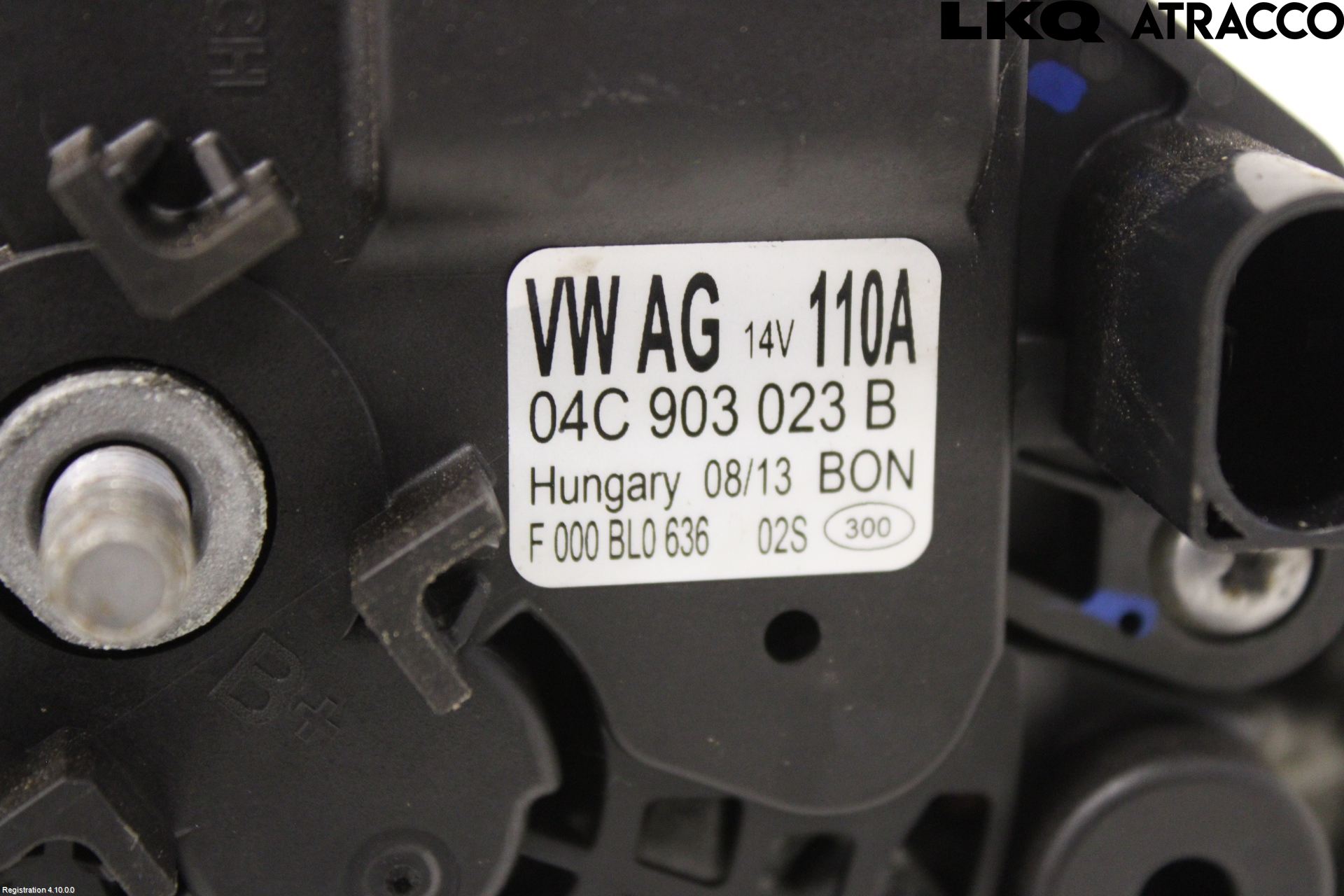 Volkswagen VW UP! / E-UP! Generator