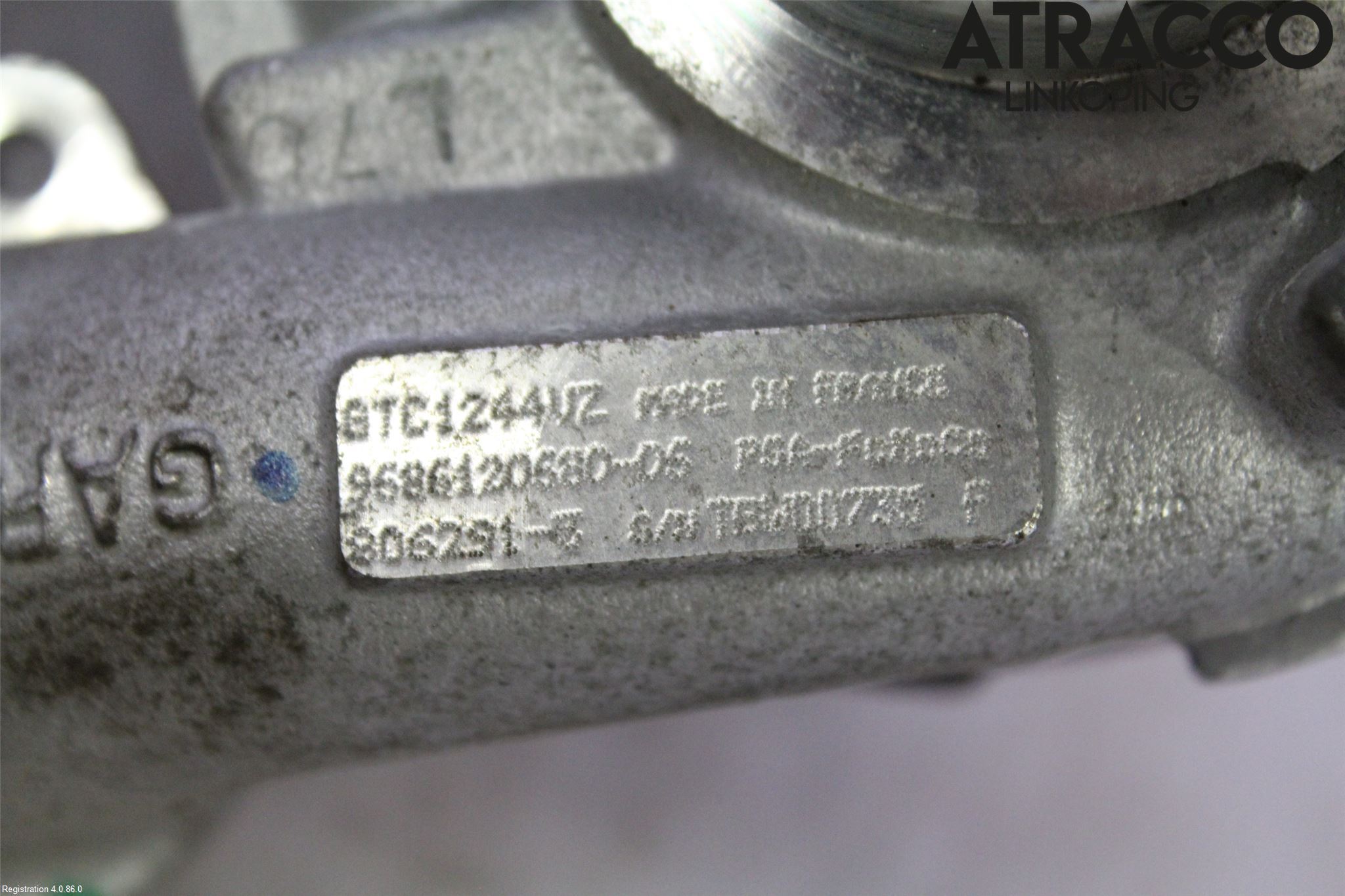 Peugeot 4008 Turboaggregat