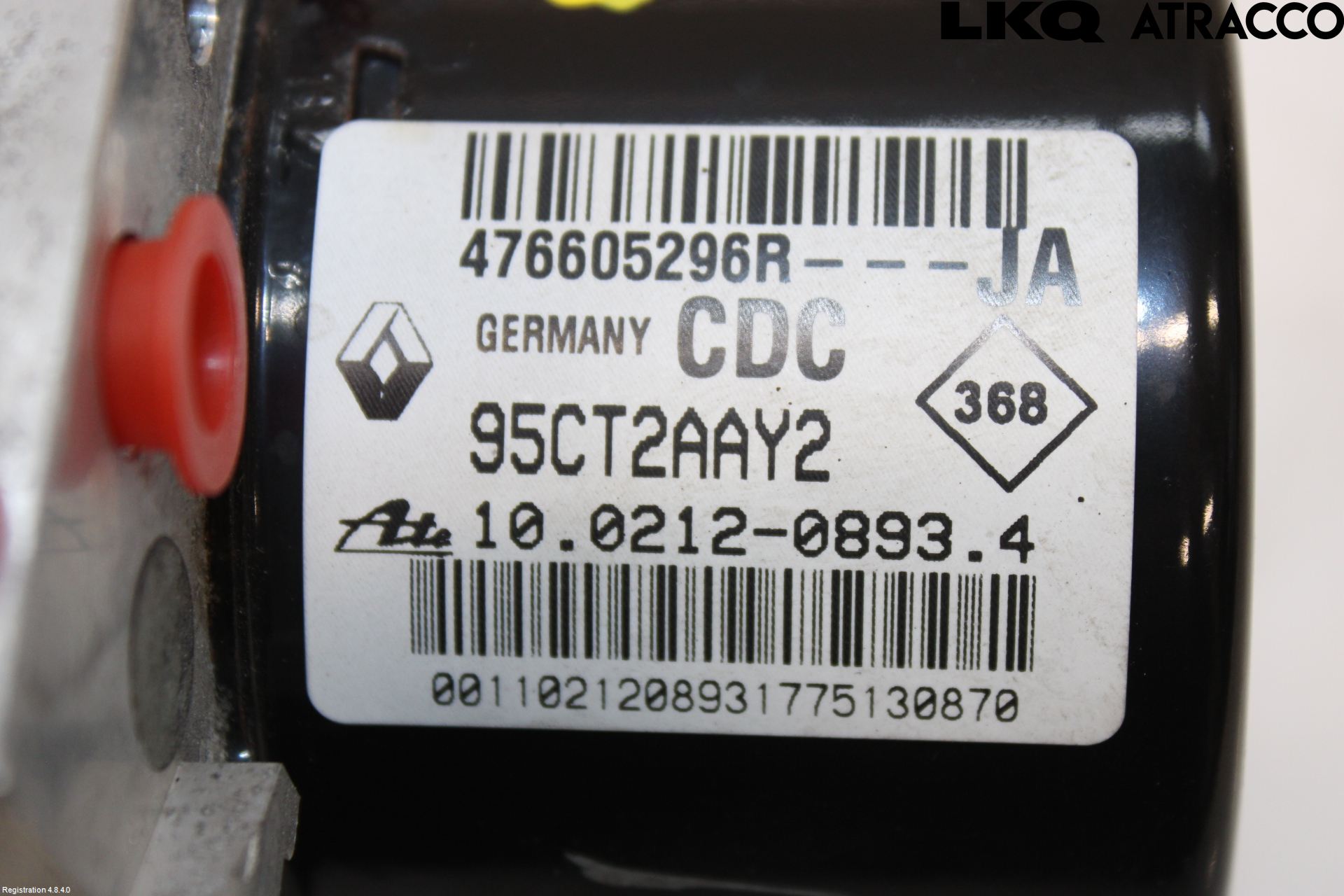 Renault SCÉNIC IV / GRAND SCÉNIC 16-20 Abs Hydraulaggregat