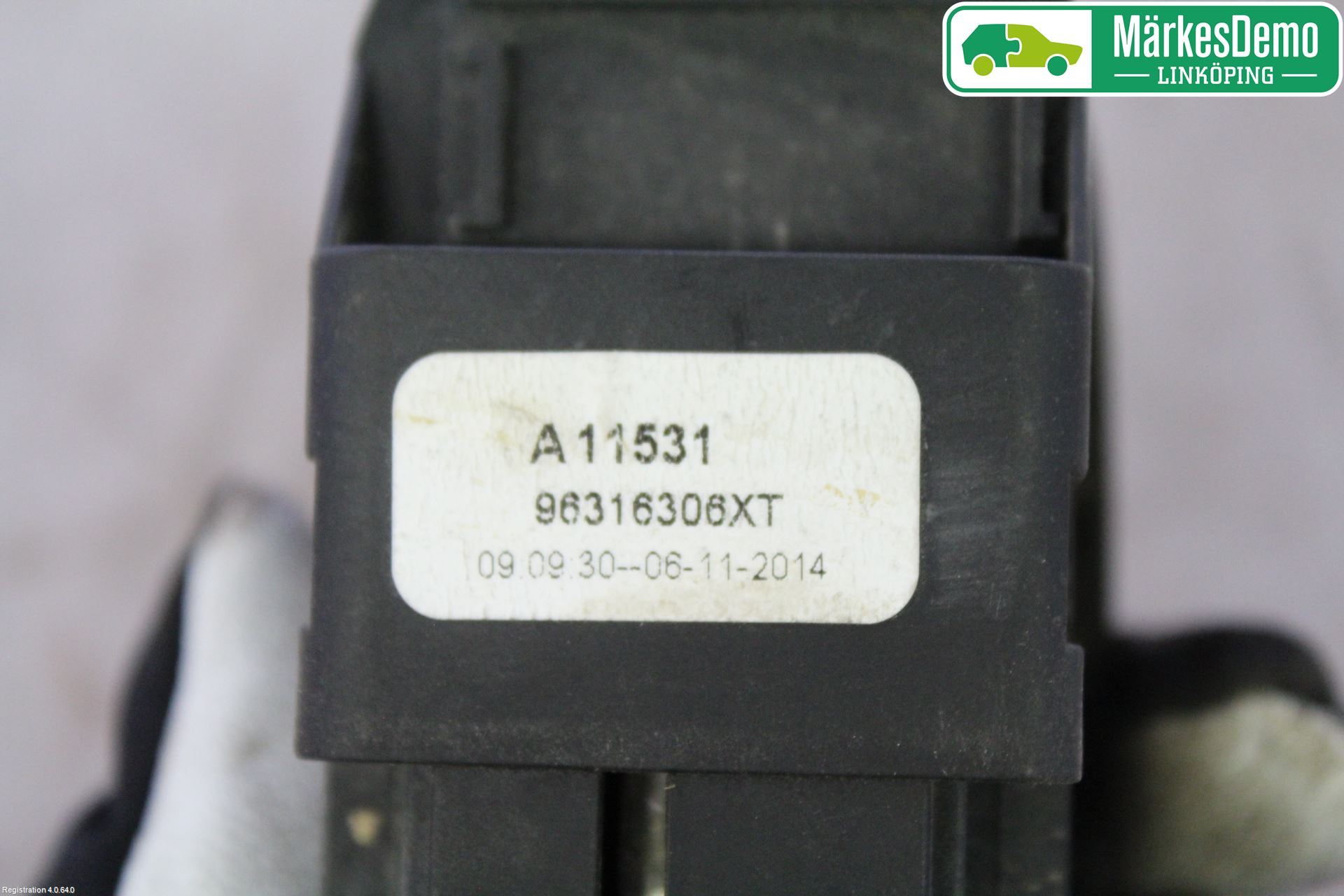 Mopedbil Microcar MICROCAR Strömställare Elhiss