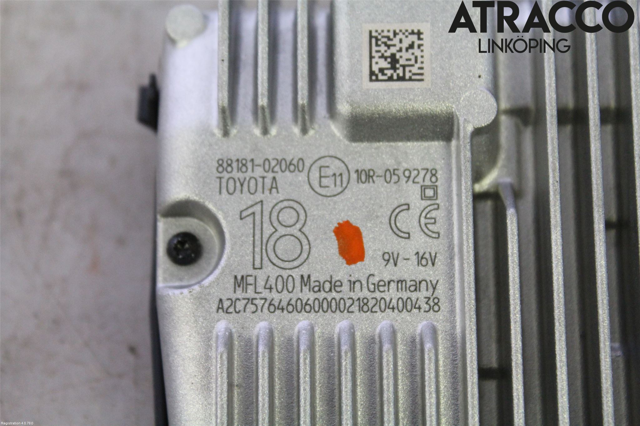 Toyota AURIS 13-19 Sensor Aktivt Kollisionsskydd