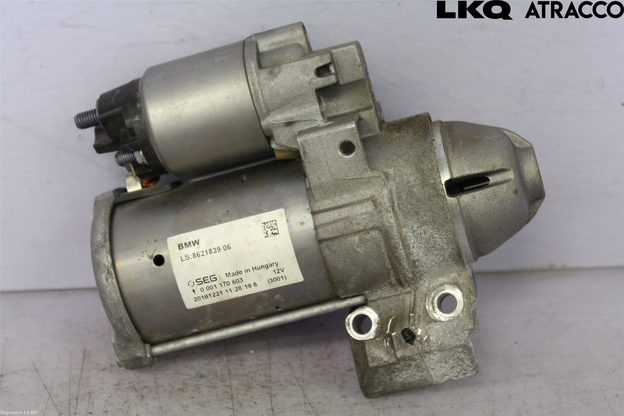 BMW 3 F30/F31/F80 12-19 Startmotor