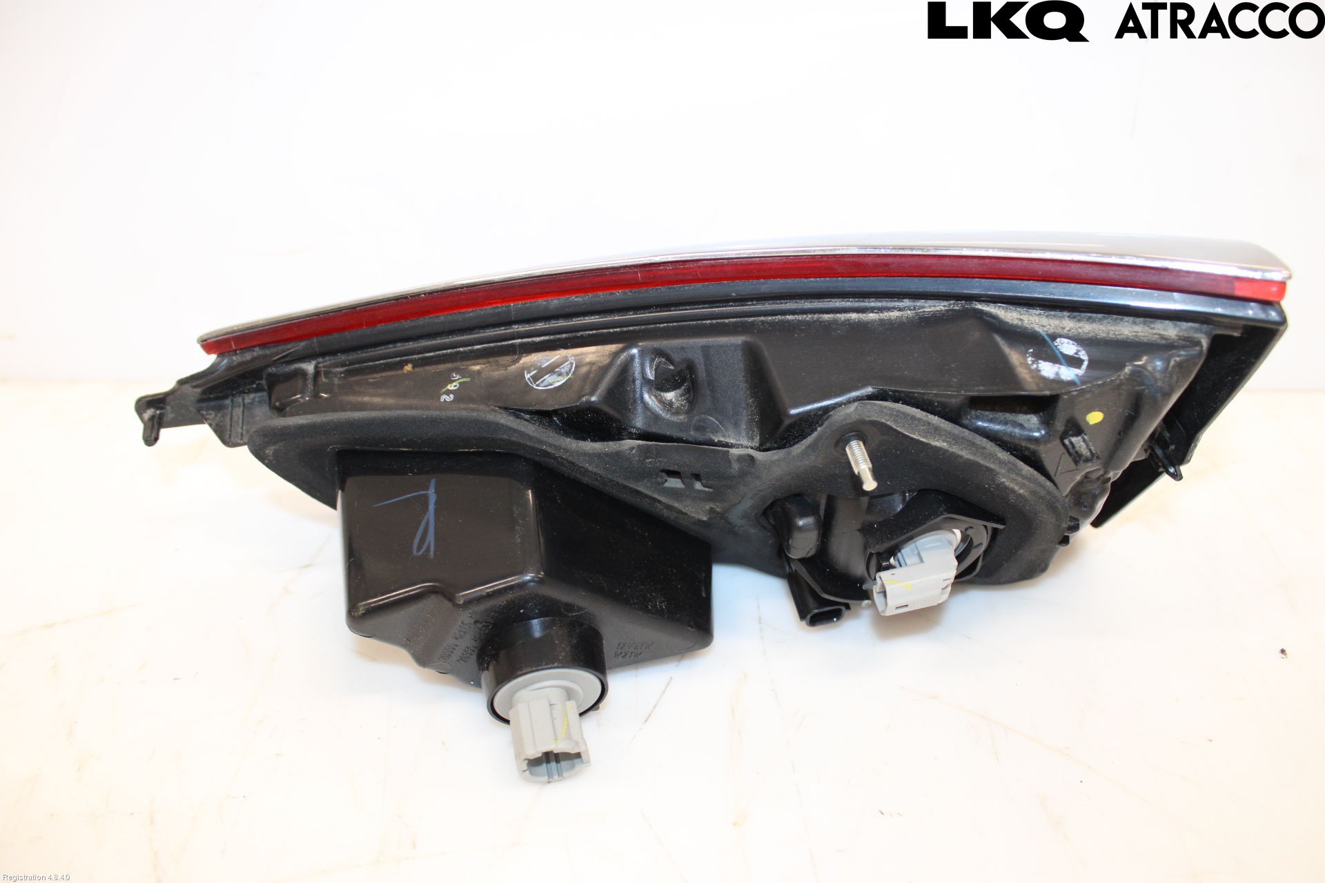 Nissan QASHQAI 14-17 Bakljus Lucka Vä