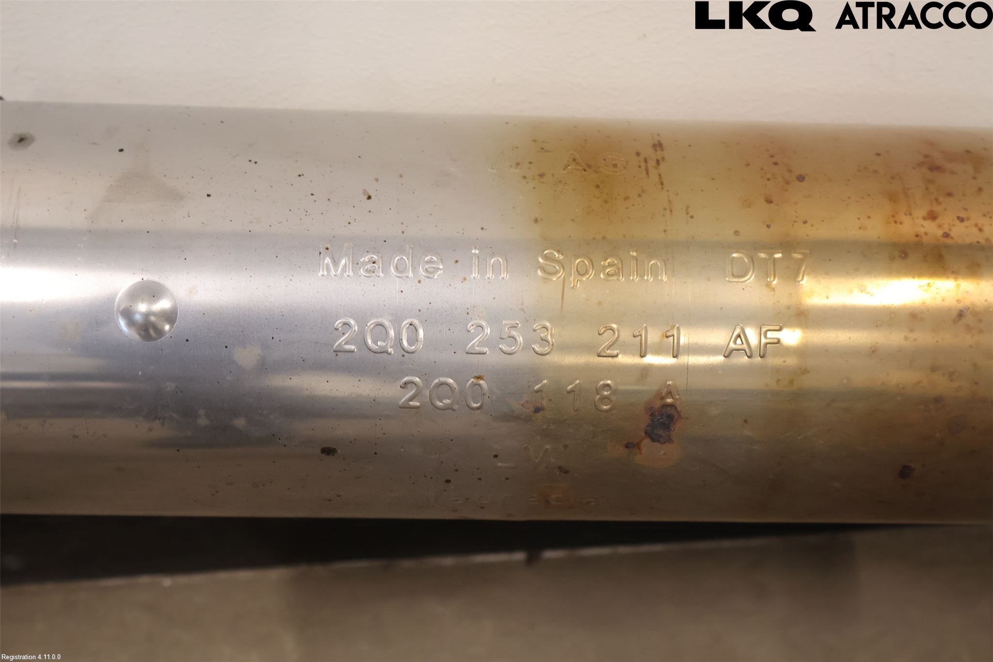 Volkswagen VW T-CROSS 19- Avgas Halvsats