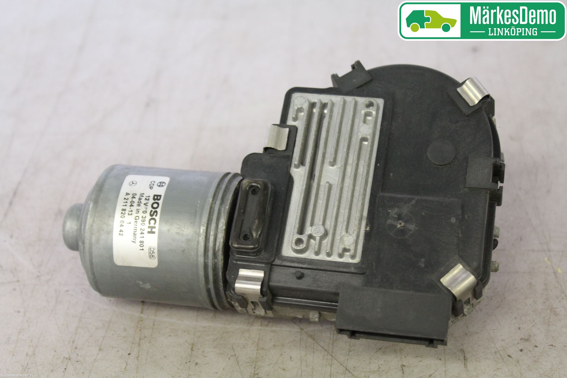 Mercedes-Benz MB E-KLASS (W211) 02-09 Torkarmotor Vindruta