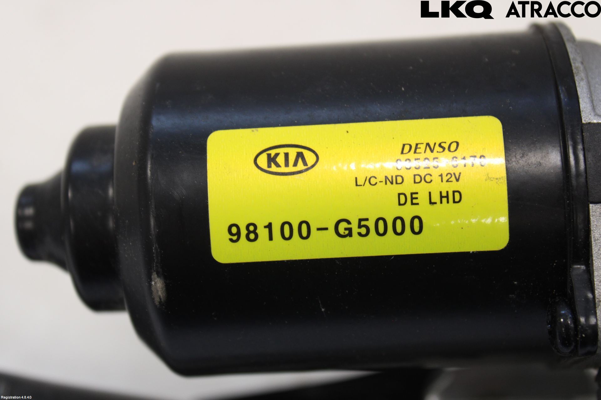 Kia NIRO (DE) 17-22 Torkarmekanism Vindruta