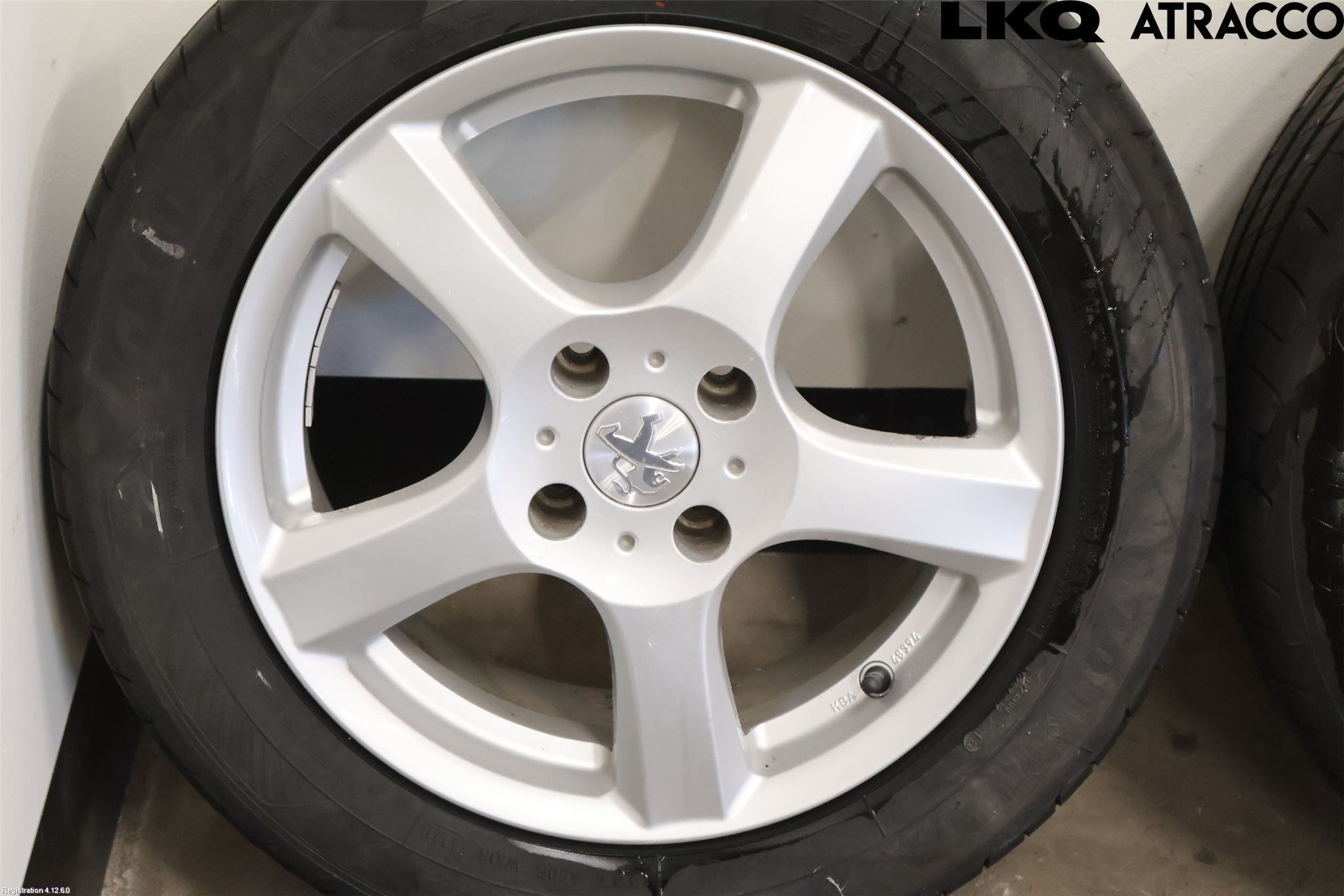 Peugeot PARTNER 08-15 Sommardäck Alumfälg 4St